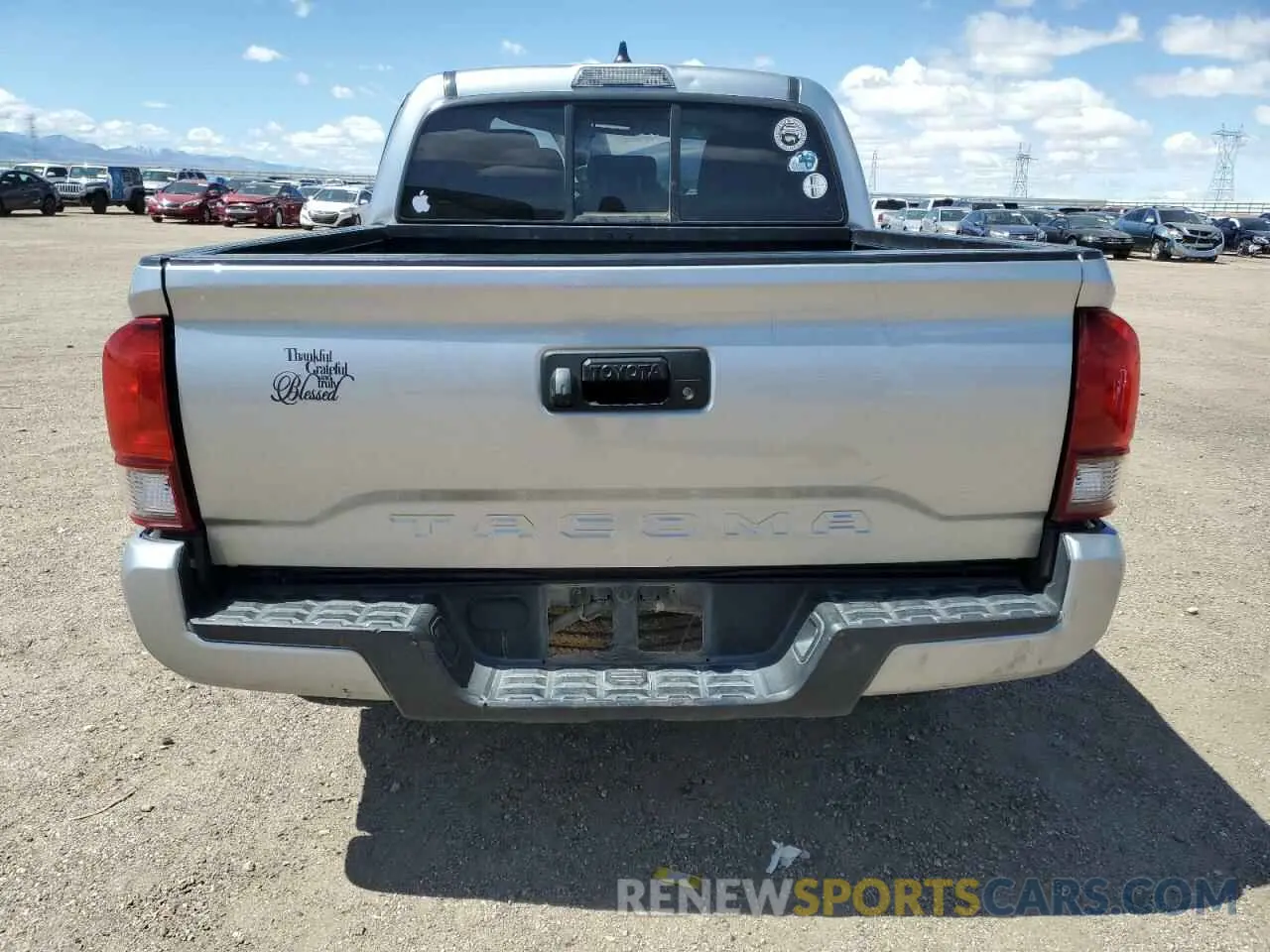 6 fotografías del automóvil dañado 3TYAX5GN4NT040556 TOYOTA TACOMA 2022