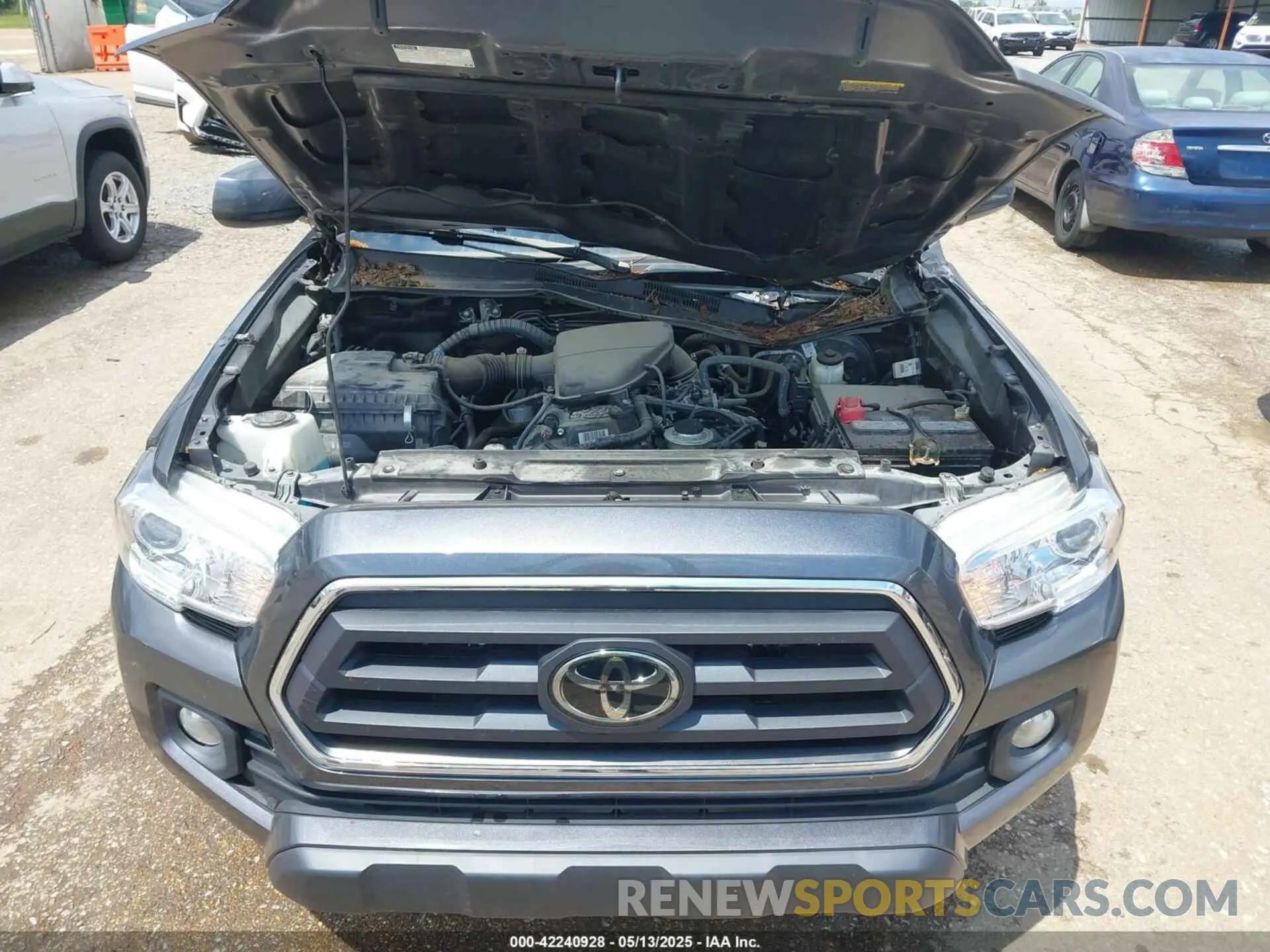 10 fotografías del automóvil dañado 3TYAX5GN4NT041089 TOYOTA TACOMA 2022