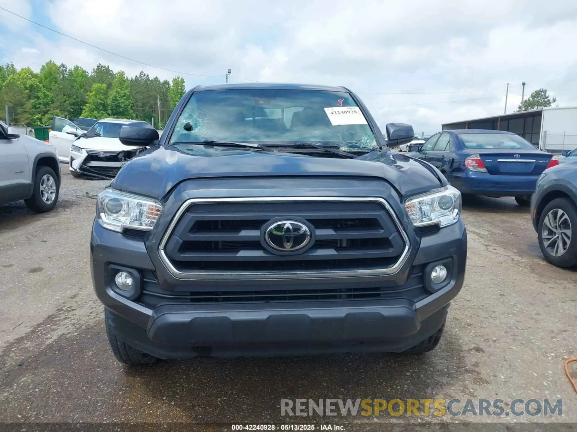 12 fotografías del automóvil dañado 3TYAX5GN4NT041089 TOYOTA TACOMA 2022
