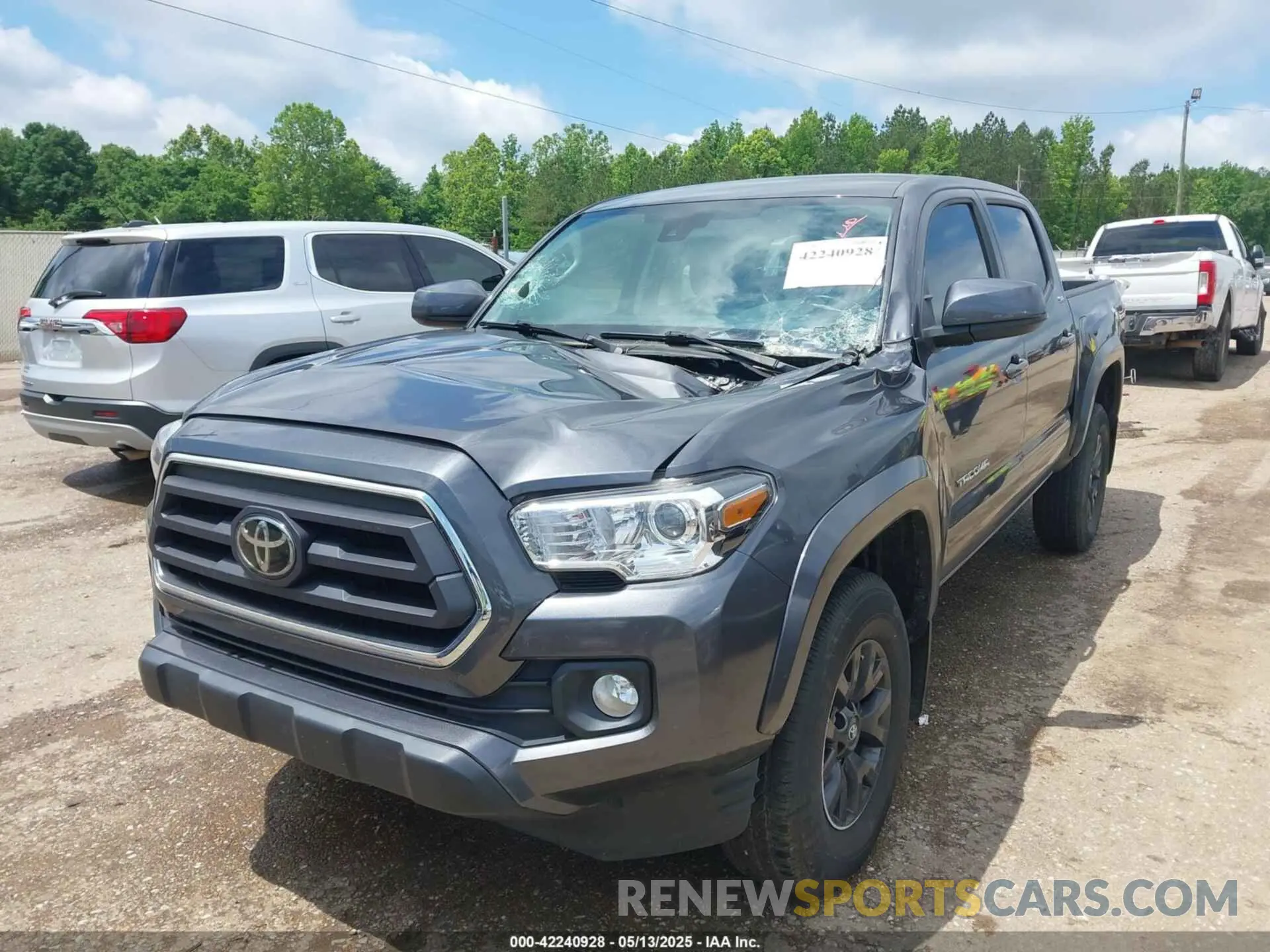 6 fotografías del automóvil dañado 3TYAX5GN4NT041089 TOYOTA TACOMA 2022