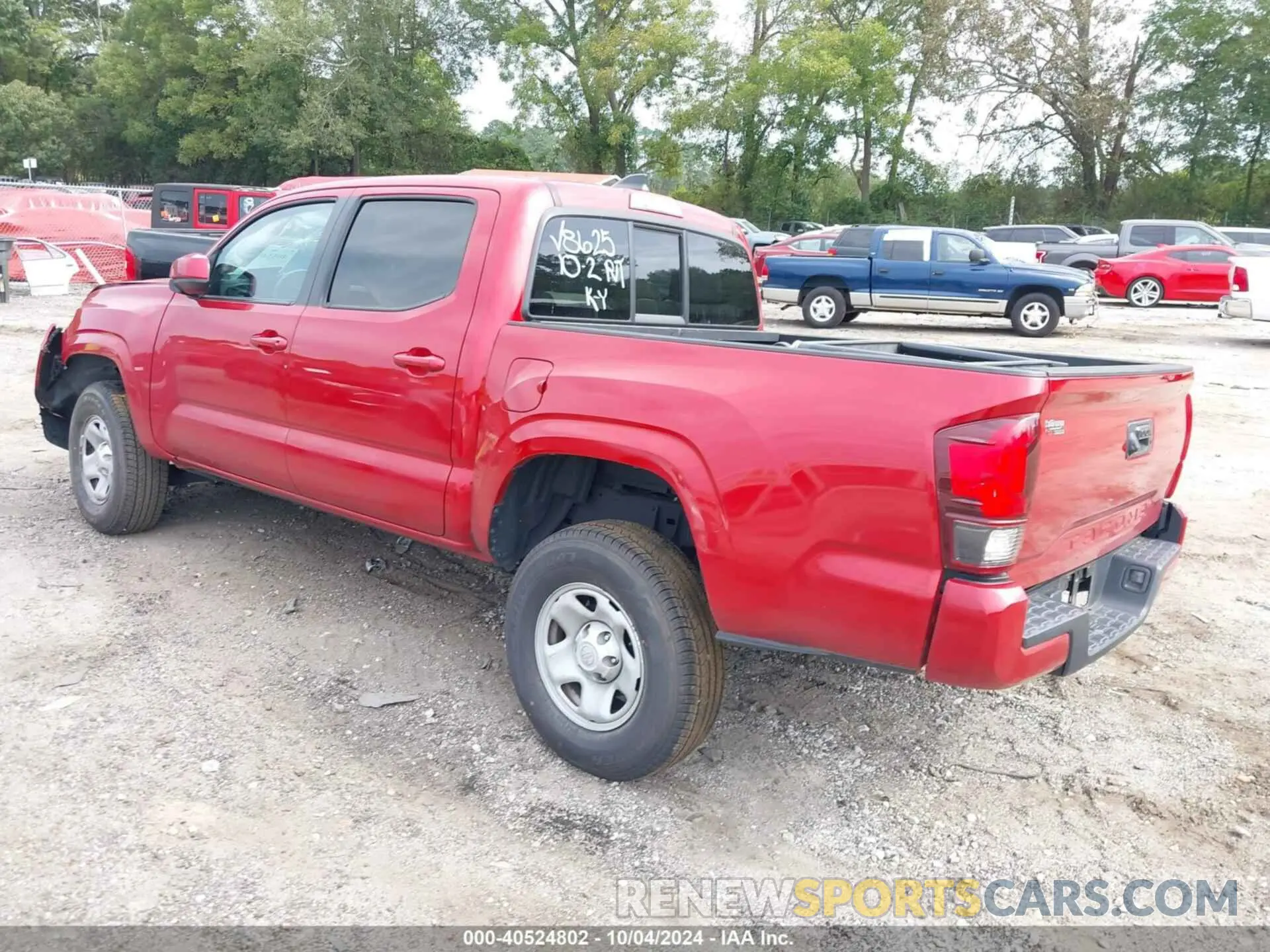 3 fotografías del automóvil dañado 3TYAX5GN4NT048625 TOYOTA TACOMA 2022