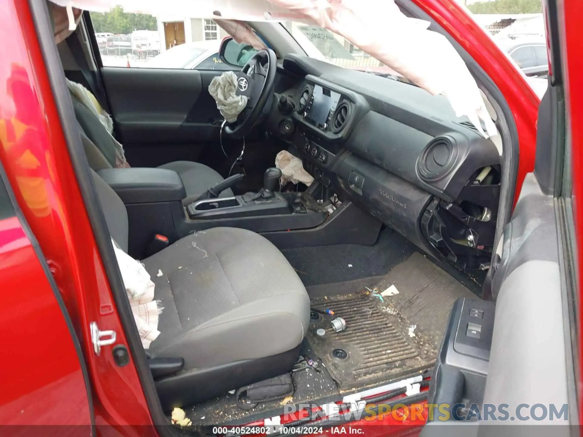 5 fotografías del automóvil dañado 3TYAX5GN4NT048625 TOYOTA TACOMA 2022