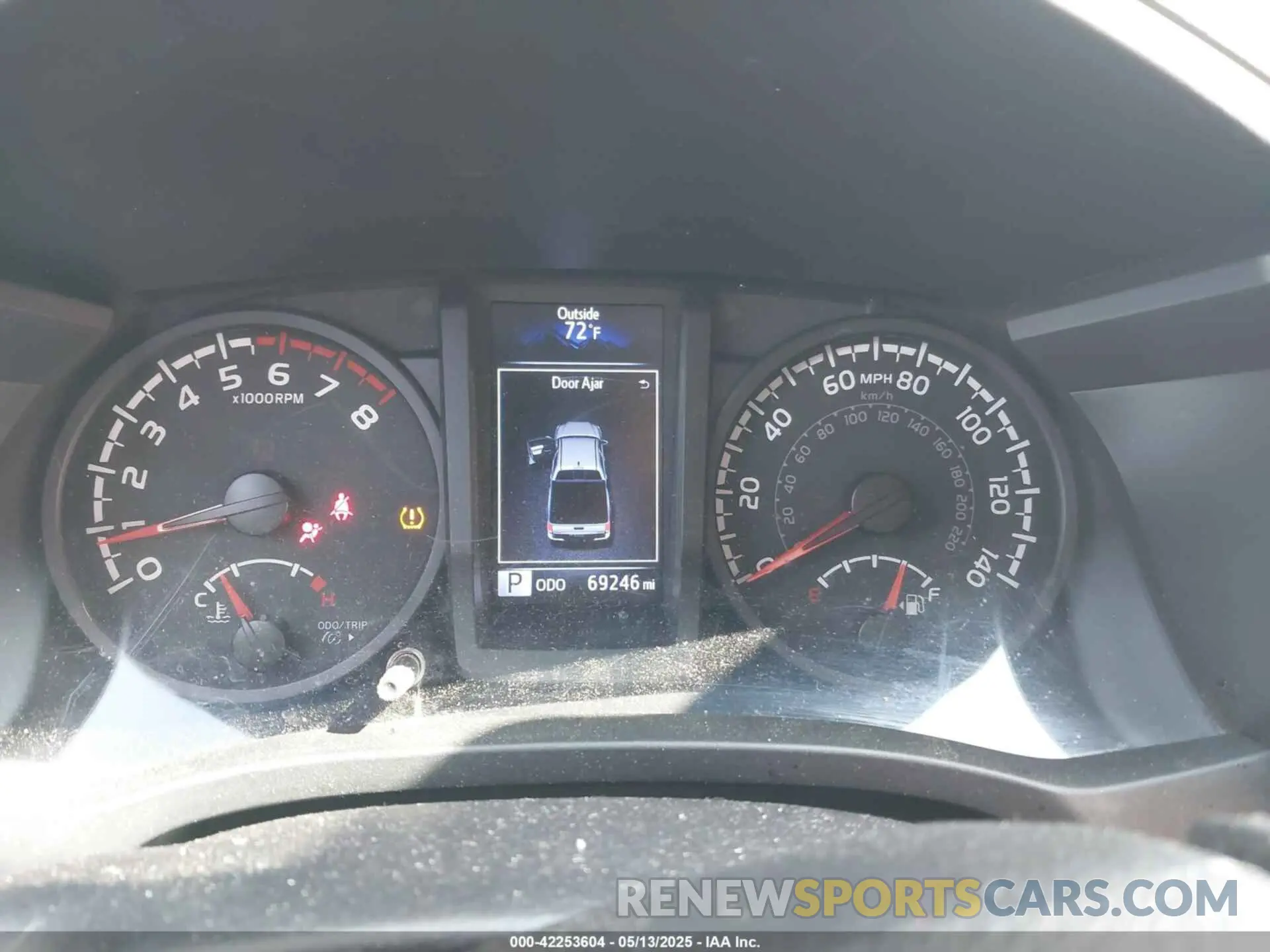 7 fotografías del automóvil dañado 3TYAX5GN5NT046897 TOYOTA TACOMA 2022