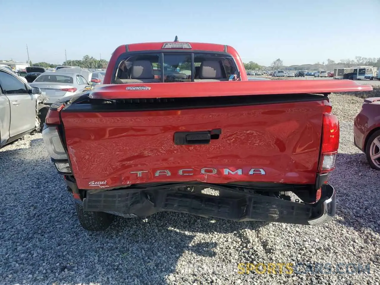 6 fotografías del automóvil dañado 3TYAX5GN5NT061397 TOYOTA TACOMA 2022