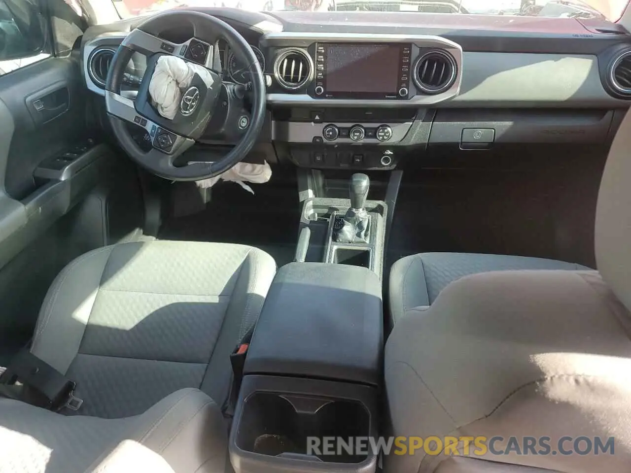 8 fotografías del automóvil dañado 3TYAX5GN5NT061397 TOYOTA TACOMA 2022