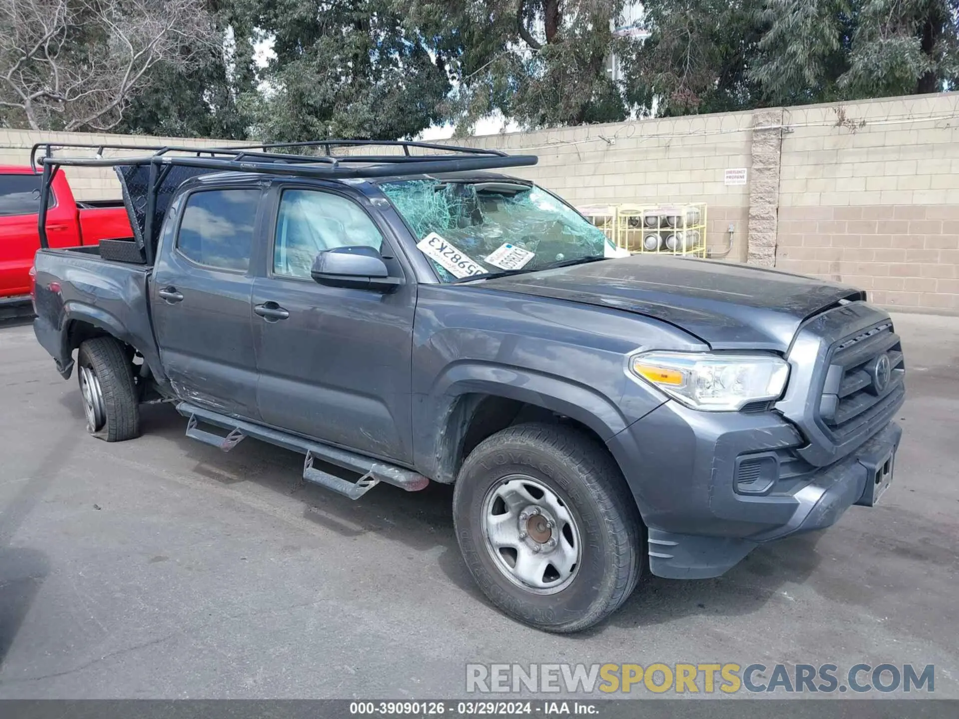 1 fotografías del automóvil dañado 3TYAX5GN6NT037495 TOYOTA TACOMA 2022