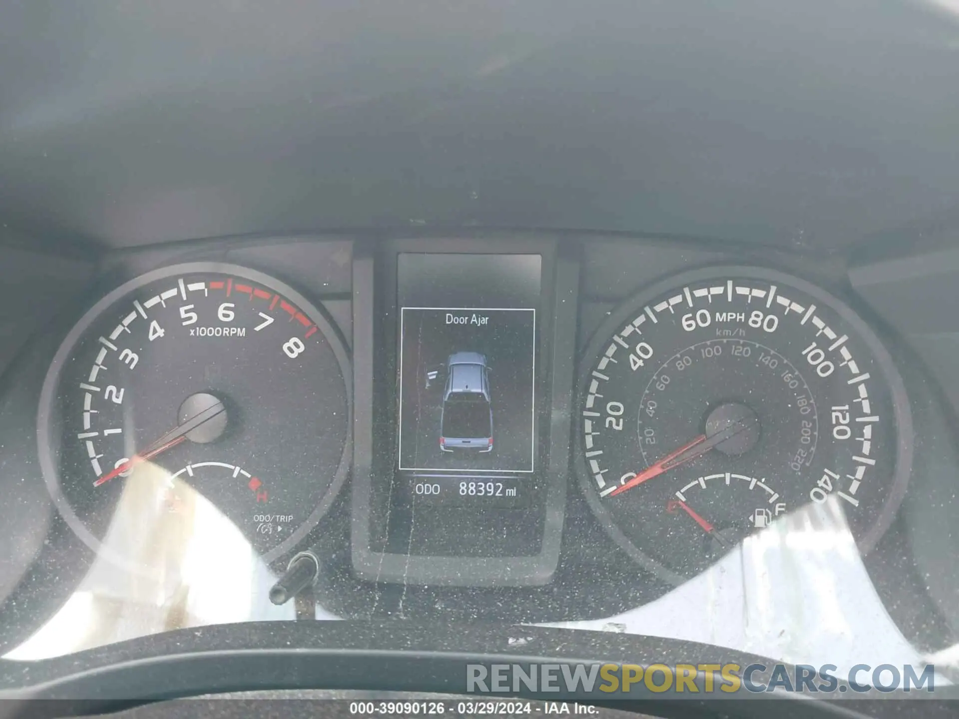 7 fotografías del automóvil dañado 3TYAX5GN6NT037495 TOYOTA TACOMA 2022