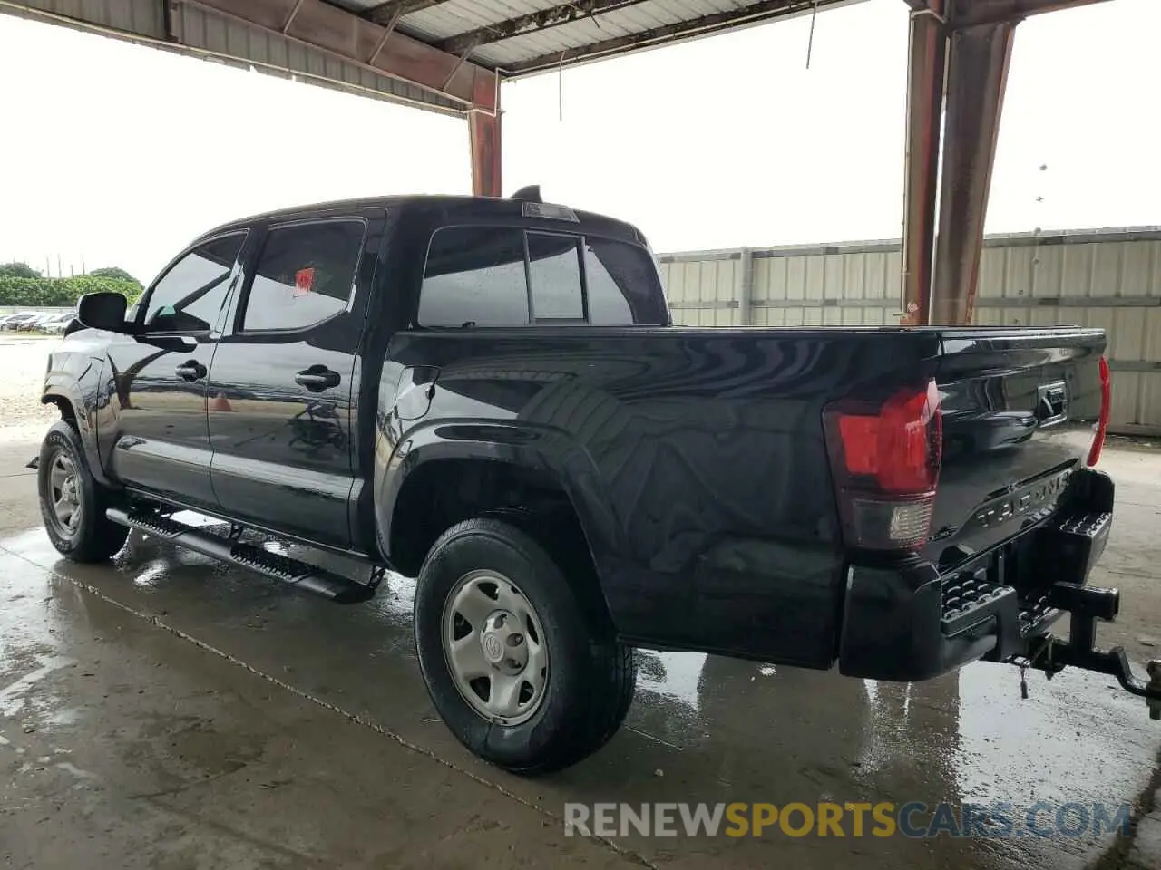 2 fotografías del automóvil dañado 3TYAX5GN6NT038226 TOYOTA TACOMA 2022