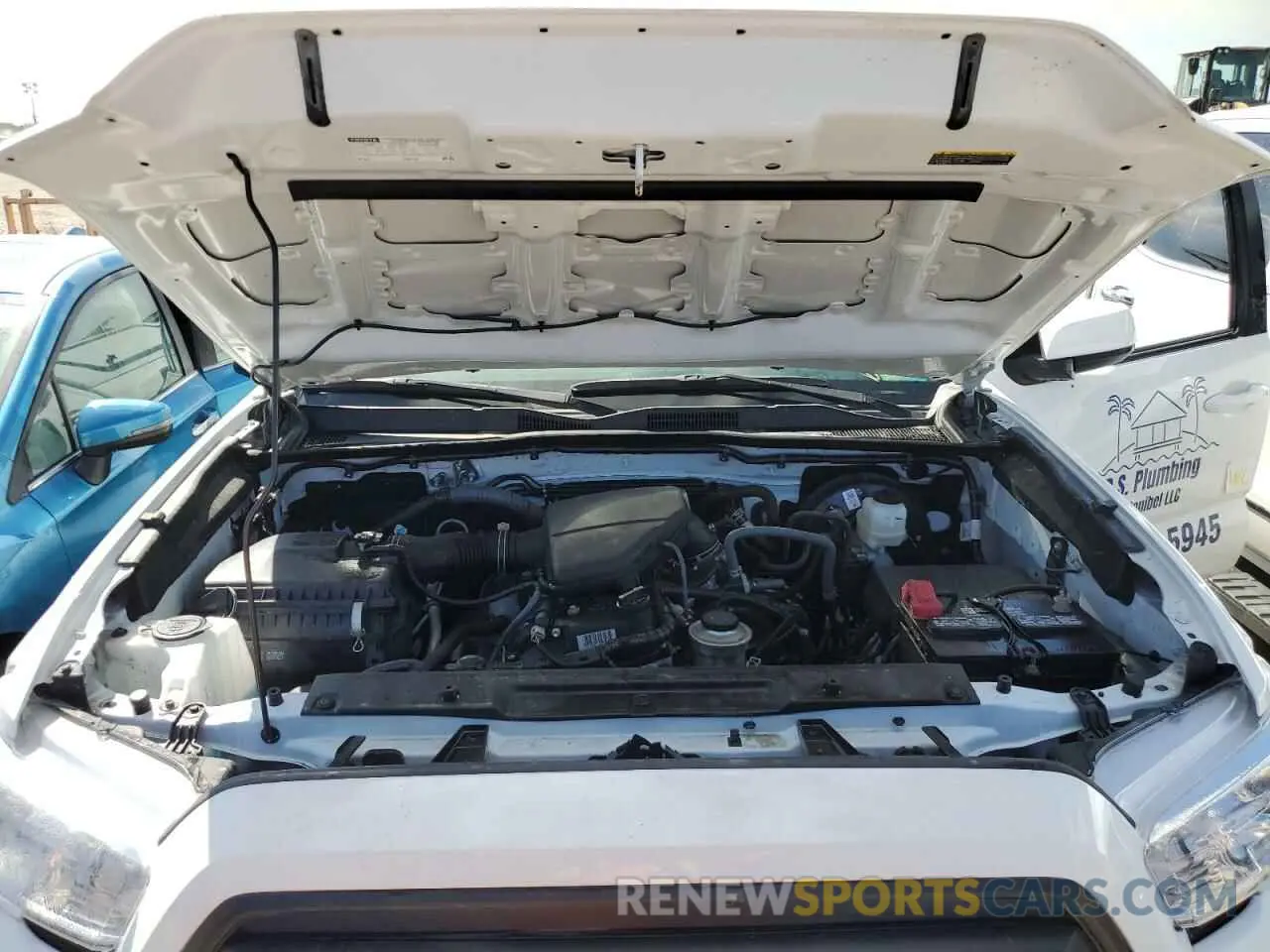 7 fotografías del automóvil dañado 3TYAX5GN6NT041952 TOYOTA TACOMA 2022