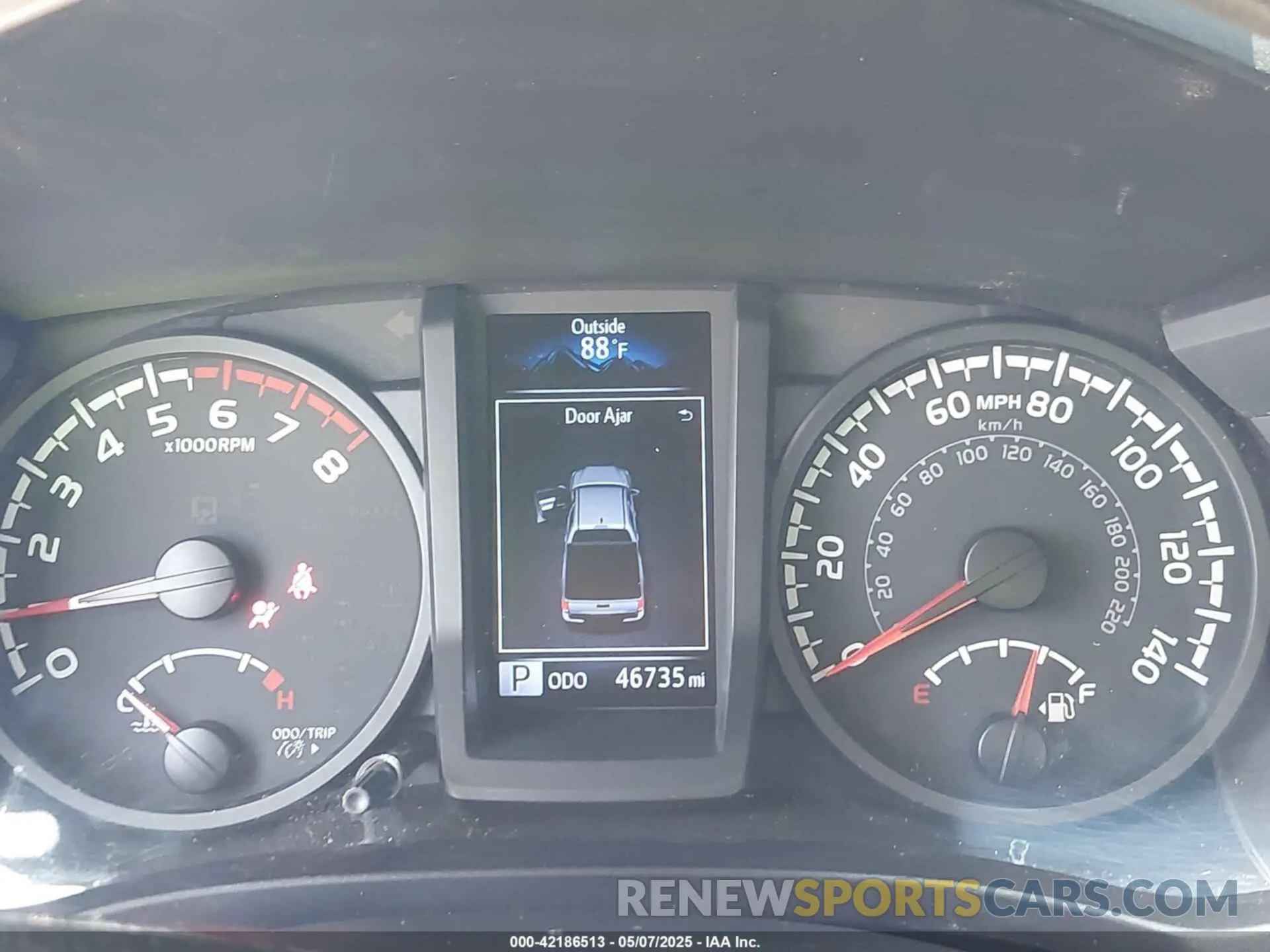 7 fotografías del automóvil dañado 3TYAX5GN6NT060646 TOYOTA TACOMA 2022