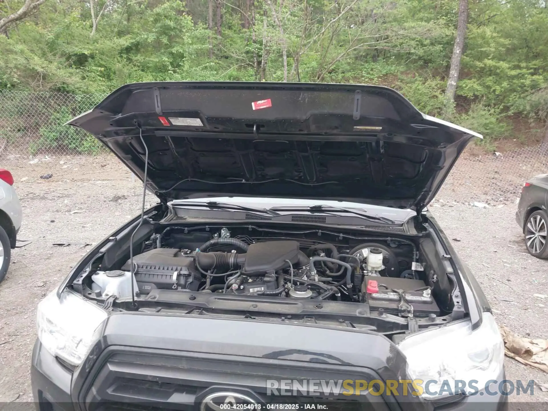10 fotografías del automóvil dañado 3TYAX5GN7NT057190 TOYOTA TACOMA 2022