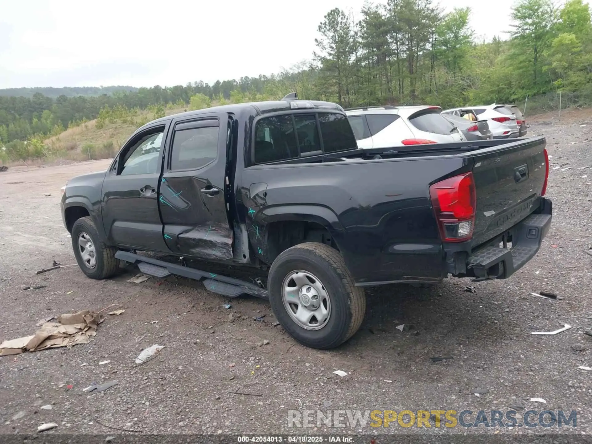 14 fotografías del automóvil dañado 3TYAX5GN7NT057190 TOYOTA TACOMA 2022