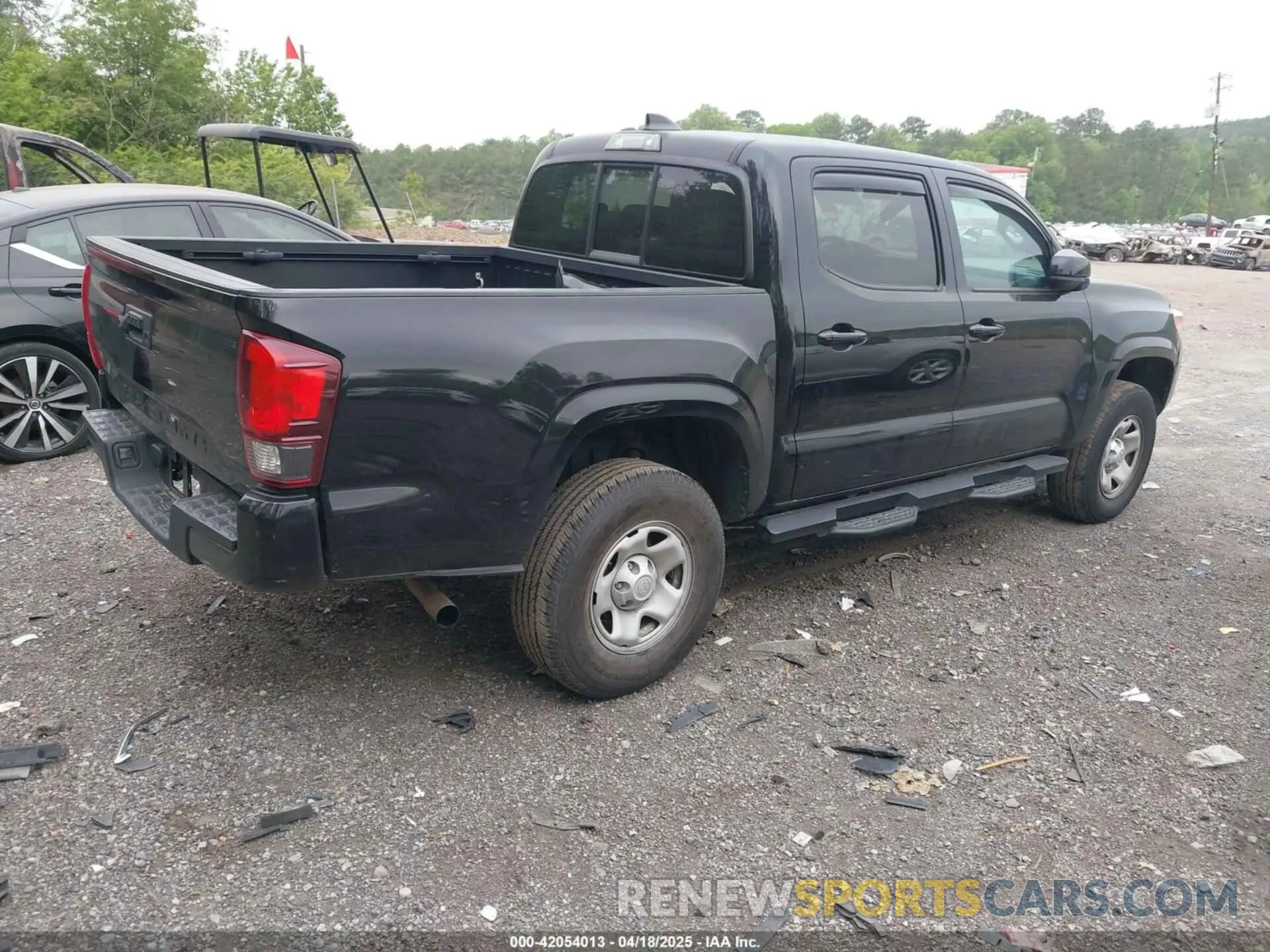 4 fotografías del automóvil dañado 3TYAX5GN7NT057190 TOYOTA TACOMA 2022