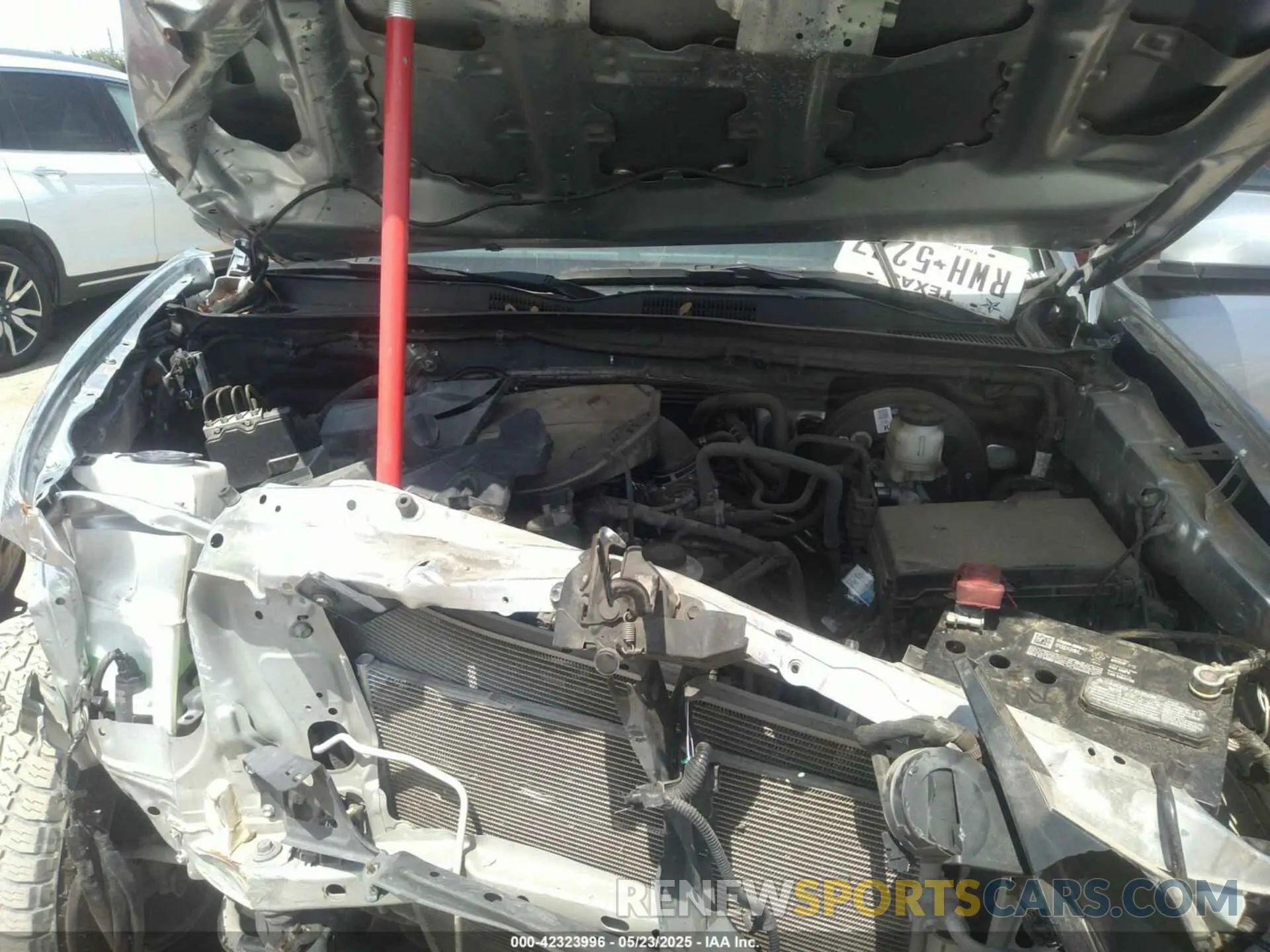 10 fotografías del automóvil dañado 3TYAX5GNXNT038651 TOYOTA TACOMA 2022