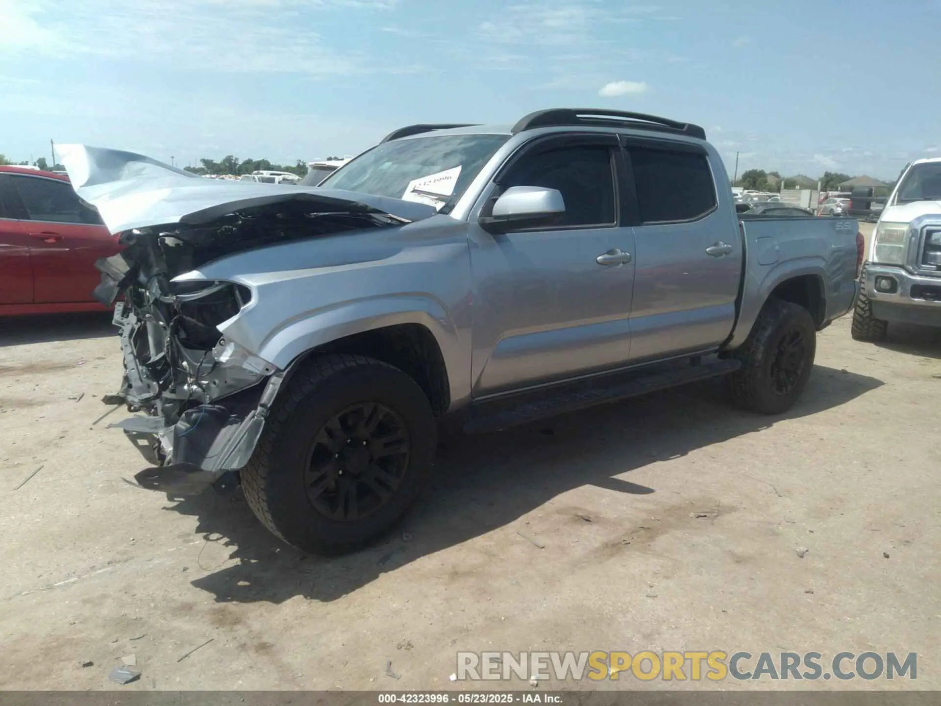 2 fotografías del automóvil dañado 3TYAX5GNXNT038651 TOYOTA TACOMA 2022