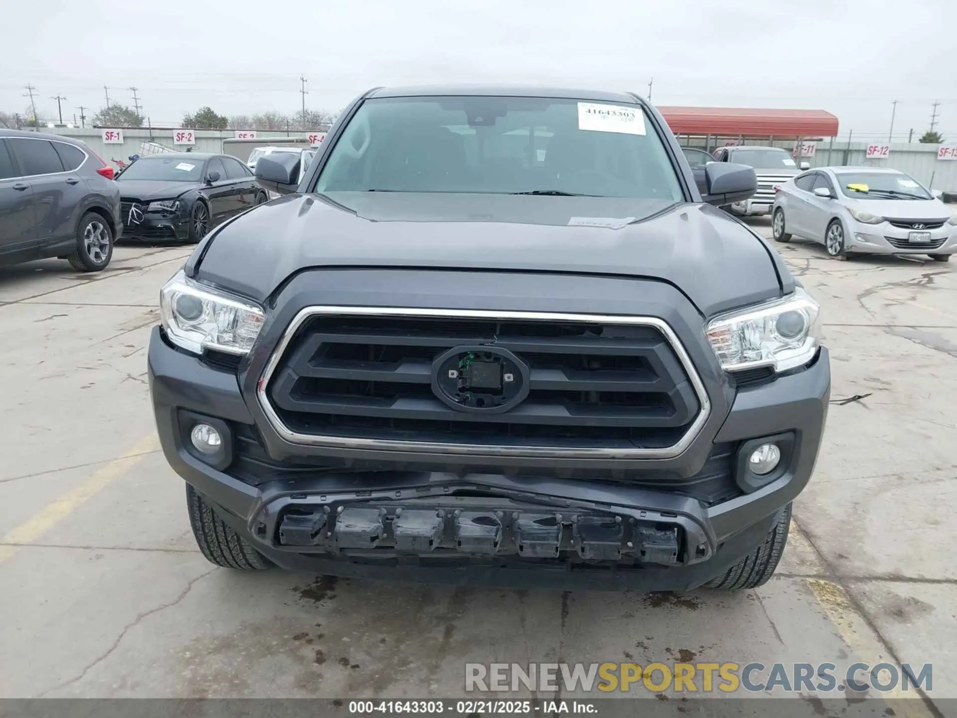 13 fotografías del automóvil dañado 3TYAX5GNXNT048581 TOYOTA TACOMA 2022