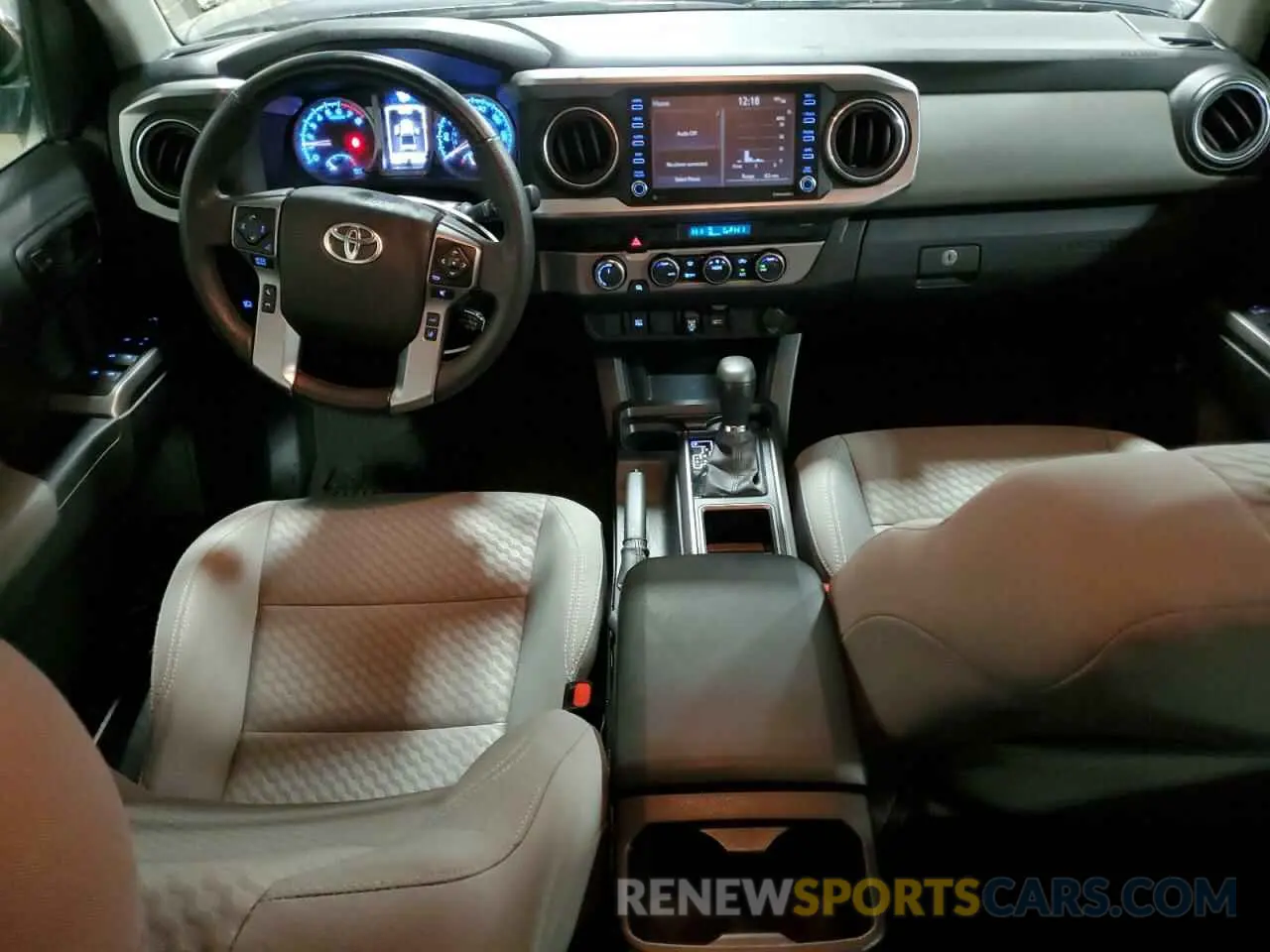 8 fotografías del automóvil dañado 3TYCZ5AN0NT069046 TOYOTA TACOMA 2022