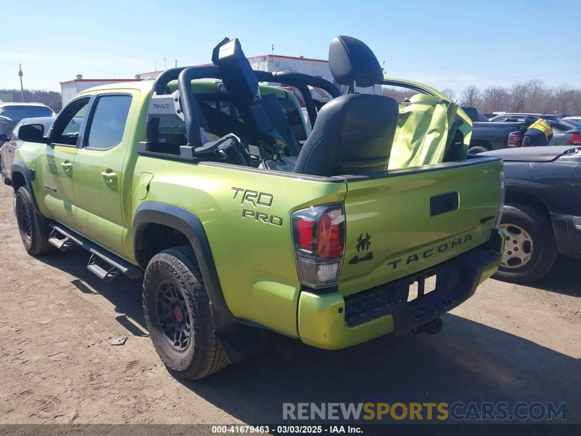 3 fotografías del automóvil dañado 3TYCZ5AN0NT069662 TOYOTA TACOMA 2022