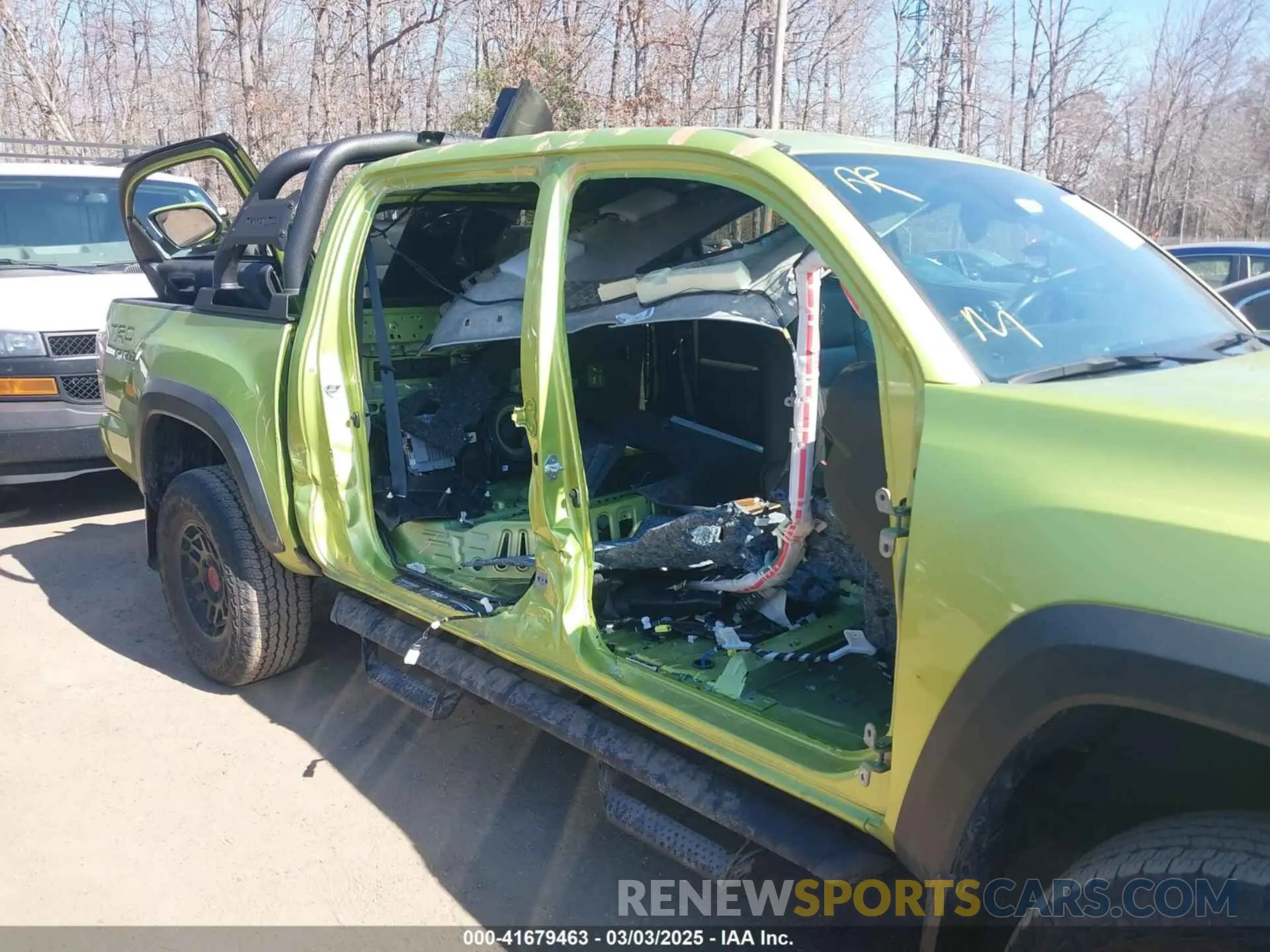 6 fotografías del automóvil dañado 3TYCZ5AN0NT069662 TOYOTA TACOMA 2022