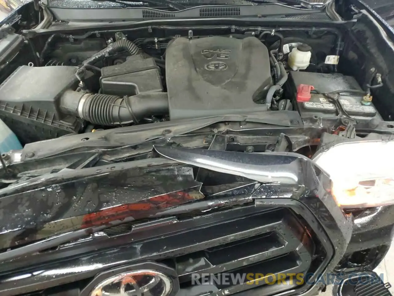 13 fotografías del automóvil dañado 3TYCZ5AN0NT073890 TOYOTA TACOMA 2022