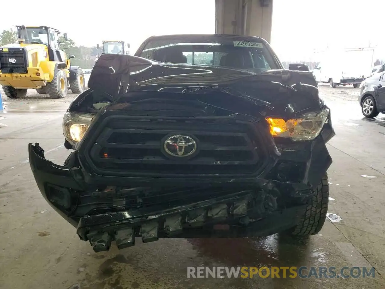 5 fotografías del automóvil dañado 3TYCZ5AN0NT073890 TOYOTA TACOMA 2022