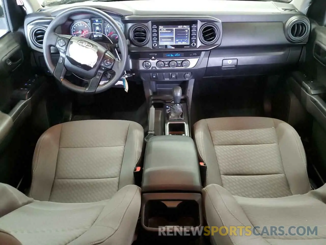 8 fotografías del automóvil dañado 3TYCZ5AN0NT073890 TOYOTA TACOMA 2022