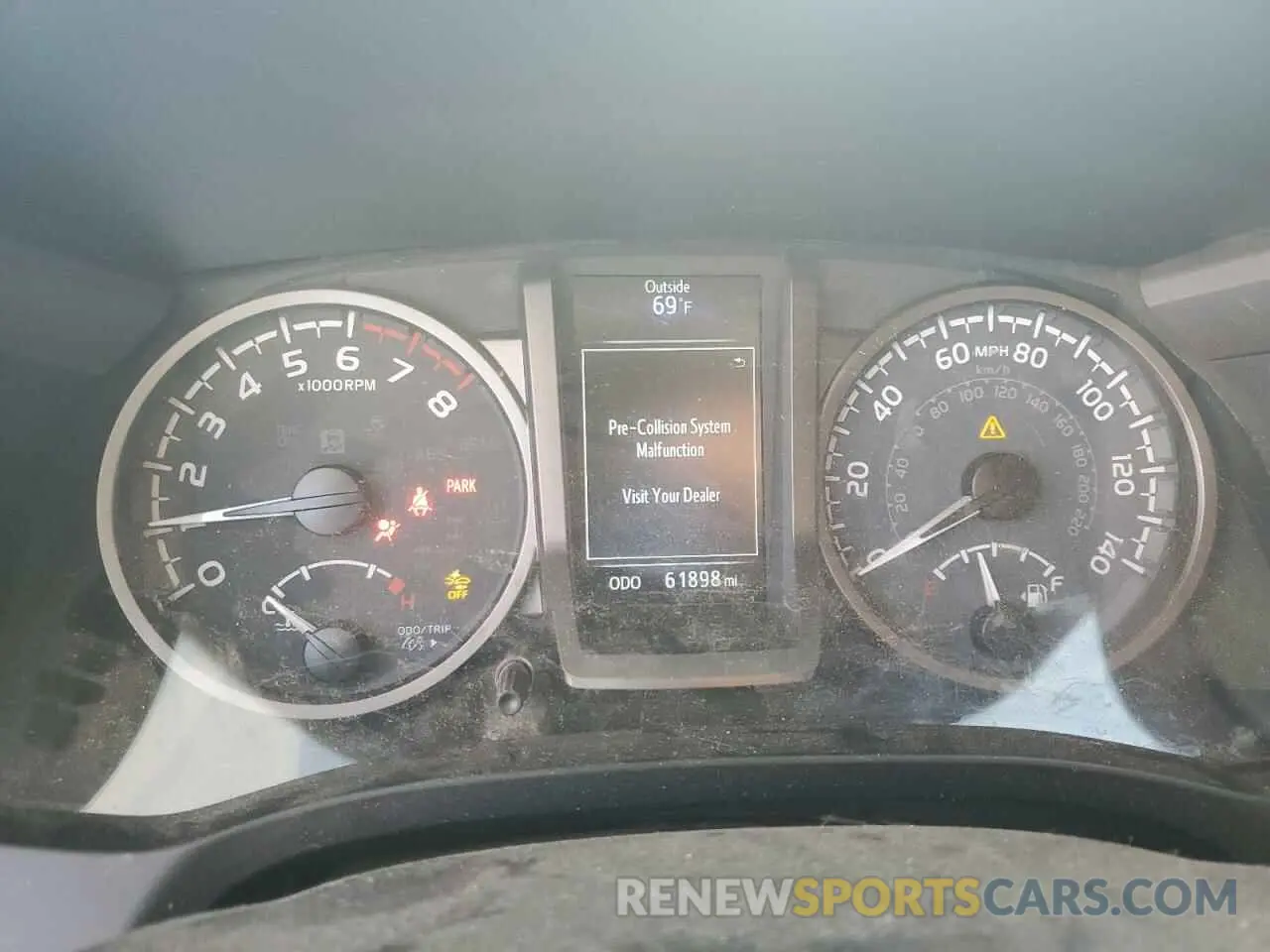 9 fotografías del automóvil dañado 3TYCZ5AN0NT077471 TOYOTA TACOMA 2022