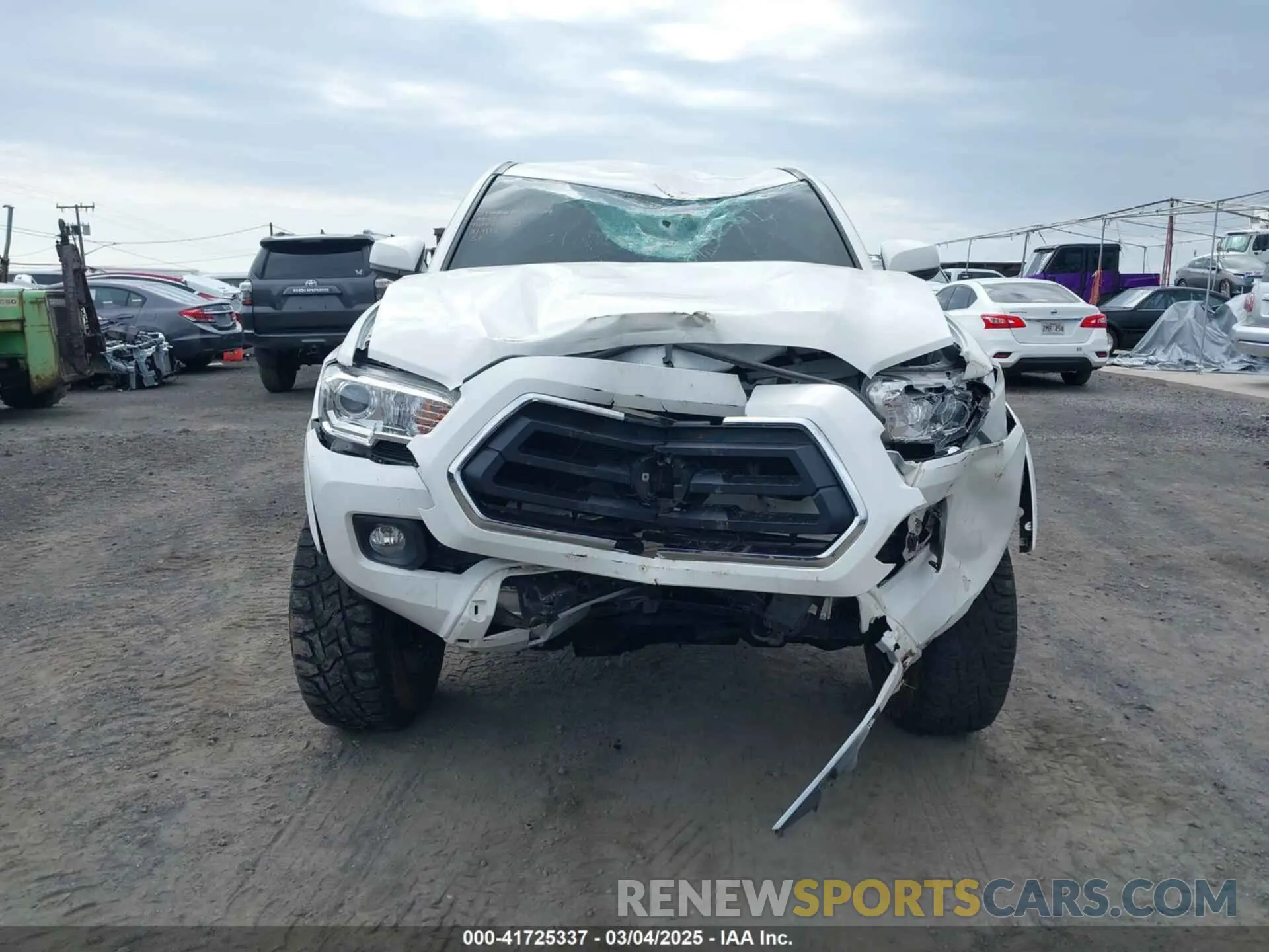 6 fotografías del automóvil dañado 3TYCZ5AN1NT054152 TOYOTA TACOMA 2022
