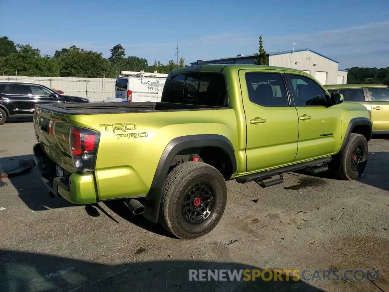 3 fotografías del automóvil dañado 3TYCZ5AN1NT099009 TOYOTA TACOMA 2022