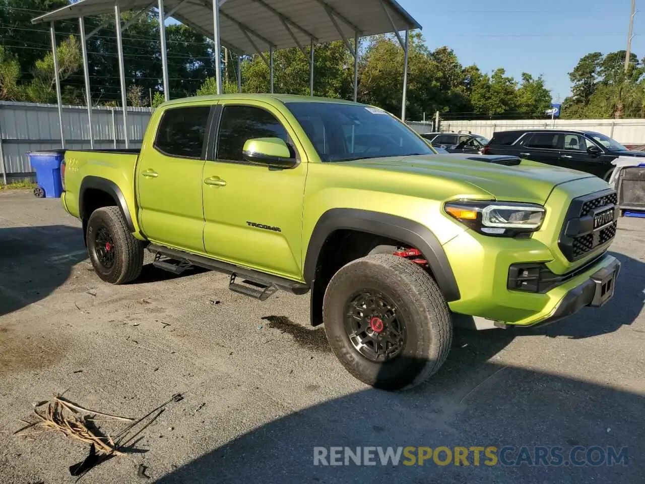 4 fotografías del automóvil dañado 3TYCZ5AN1NT099009 TOYOTA TACOMA 2022