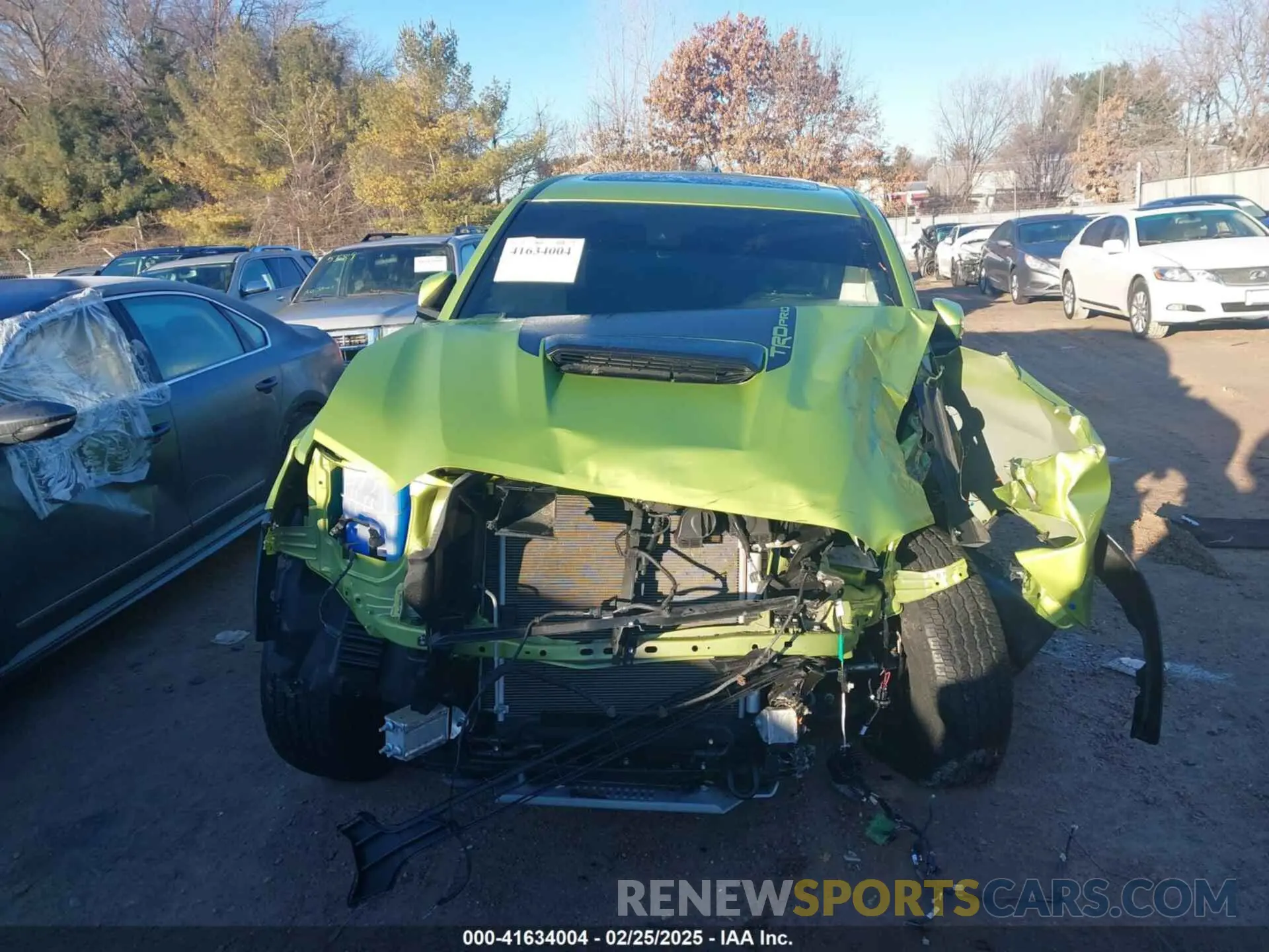 12 fotografías del automóvil dañado 3TYCZ5AN2NT065290 TOYOTA TACOMA 2022