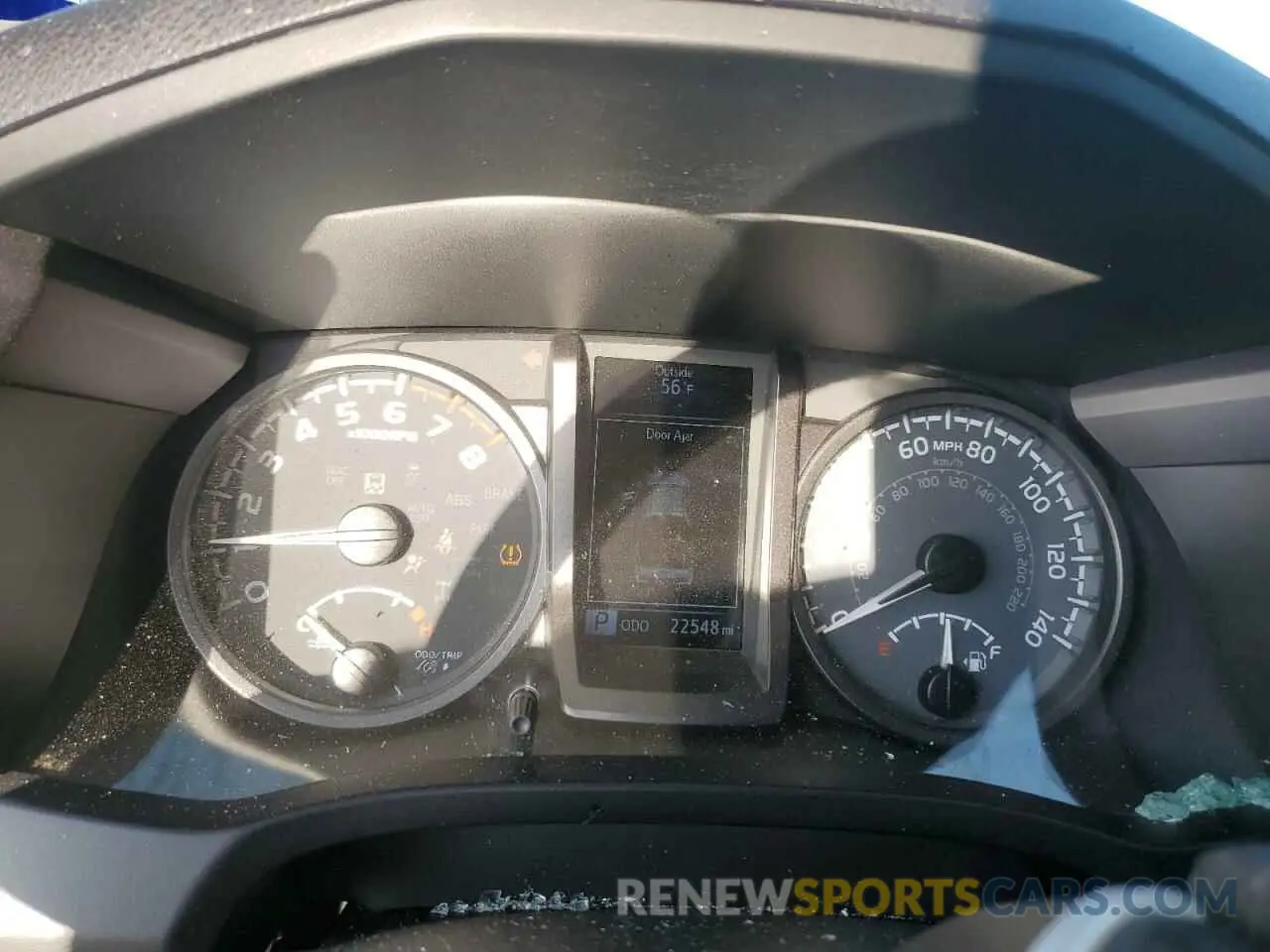 9 fotografías del automóvil dañado 3TYCZ5AN2NT090982 TOYOTA TACOMA 2022