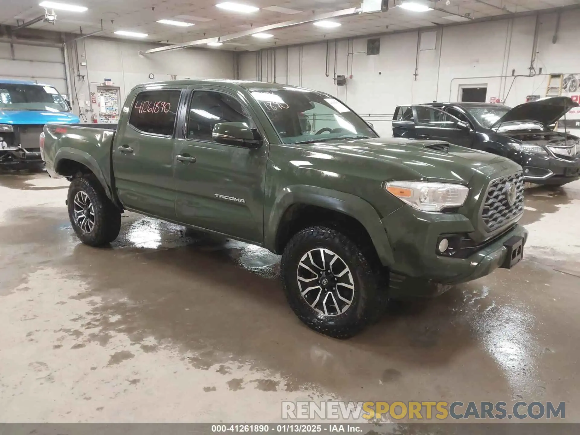 1 fotografías del automóvil dañado 3TYCZ5AN2NT091601 TOYOTA TACOMA 2022