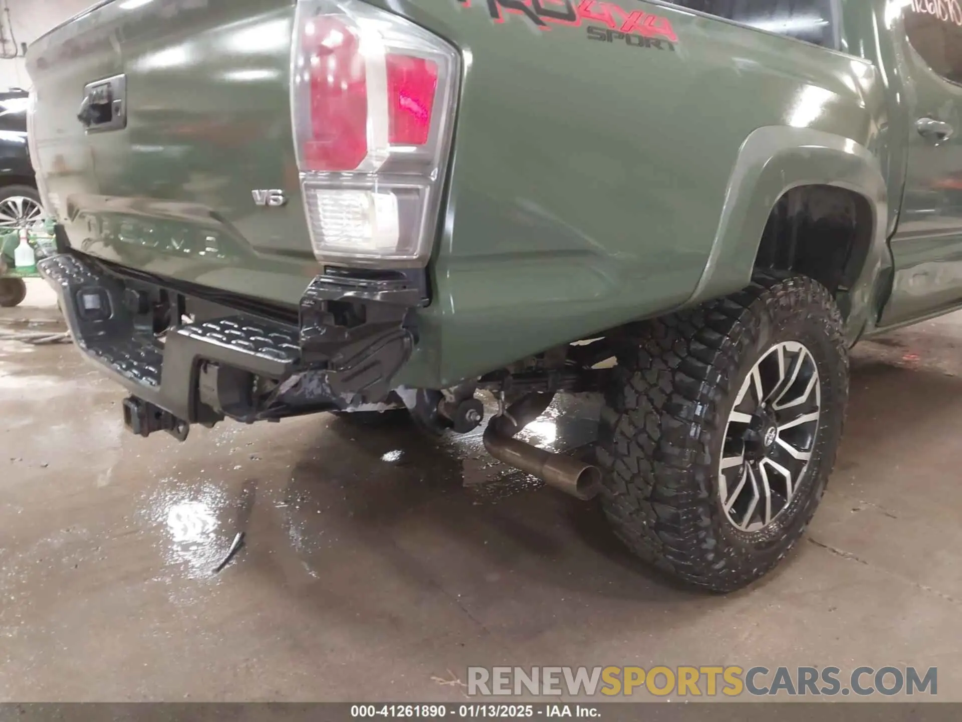 18 fotografías del automóvil dañado 3TYCZ5AN2NT091601 TOYOTA TACOMA 2022
