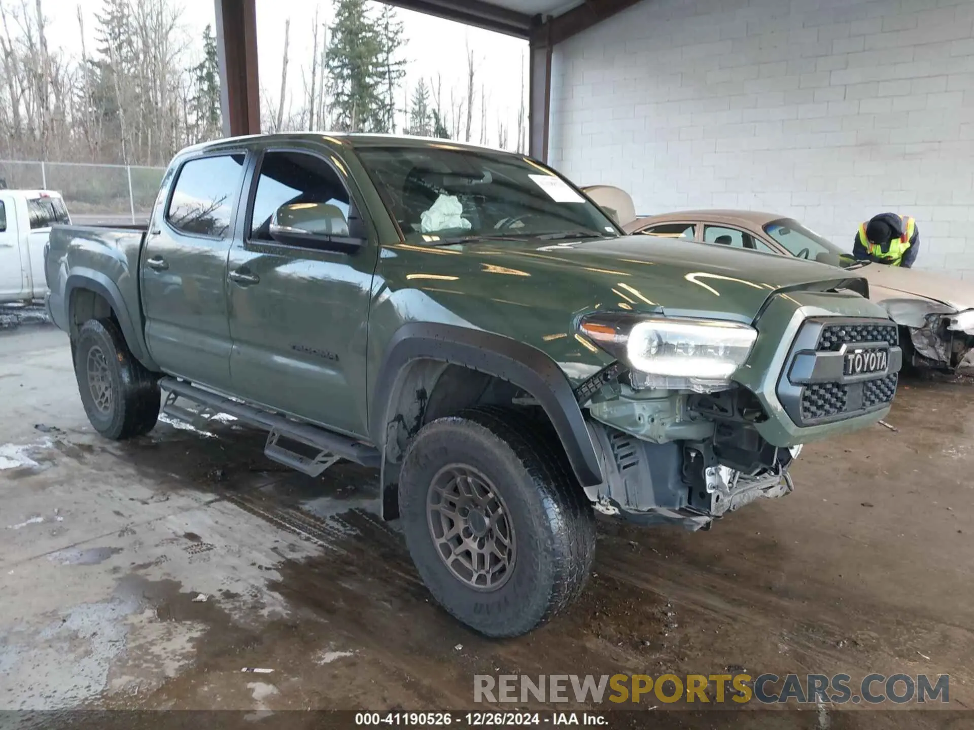 1 fotografías del automóvil dañado 3TYCZ5AN2NT093221 TOYOTA TACOMA 2022