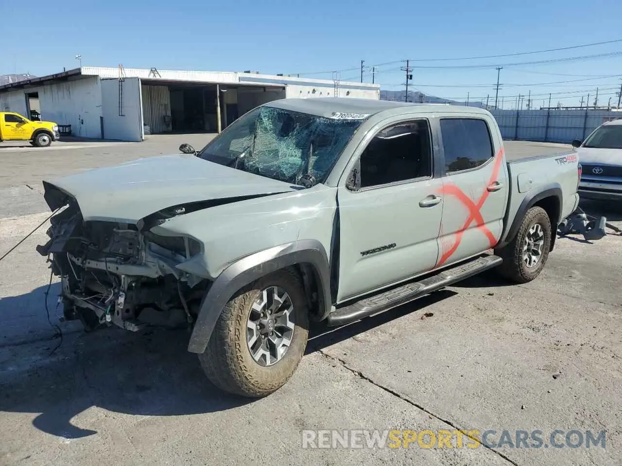 1 fotografías del automóvil dañado 3TYCZ5AN2NT096491 TOYOTA TACOMA 2022