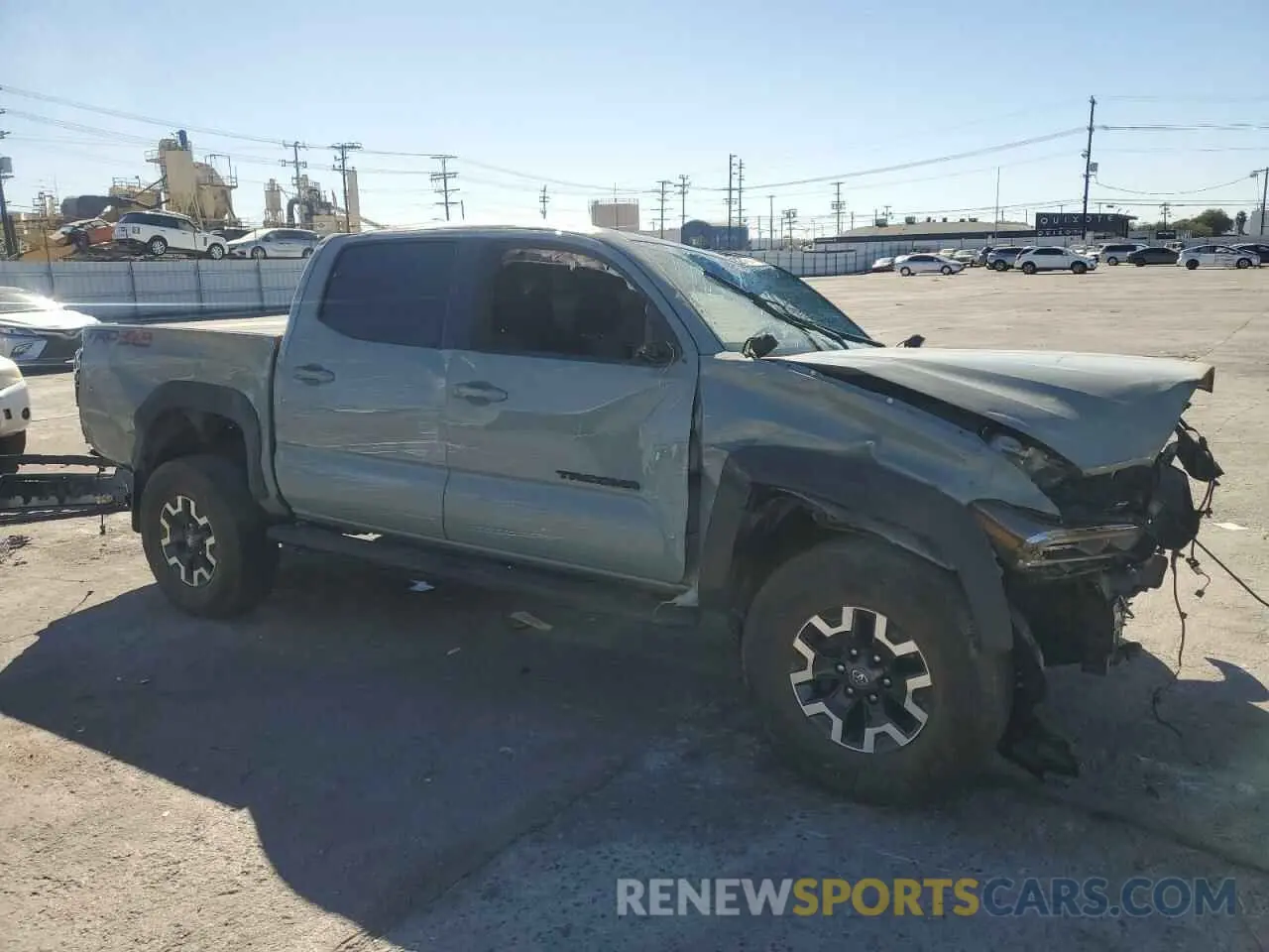 4 fotografías del automóvil dañado 3TYCZ5AN2NT096491 TOYOTA TACOMA 2022