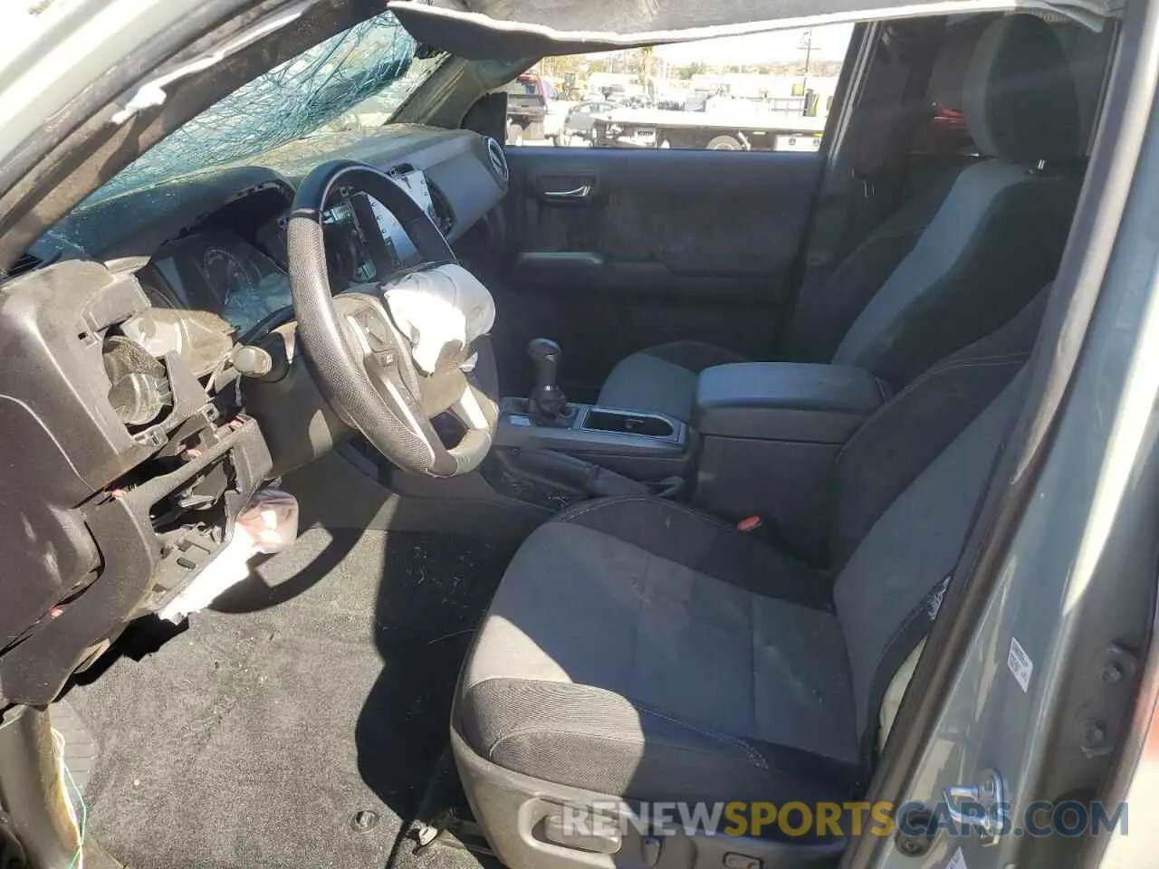 7 fotografías del automóvil dañado 3TYCZ5AN2NT096491 TOYOTA TACOMA 2022
