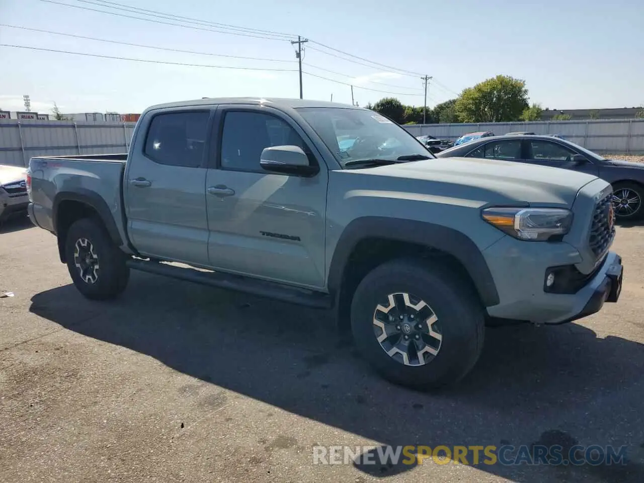 4 fotografías del automóvil dañado 3TYCZ5AN5NT101232 TOYOTA TACOMA 2022