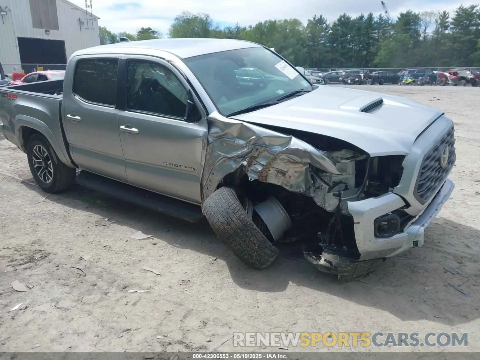 1 fotografías del automóvil dañado 3TYCZ5AN6NT053966 TOYOTA TACOMA 2022