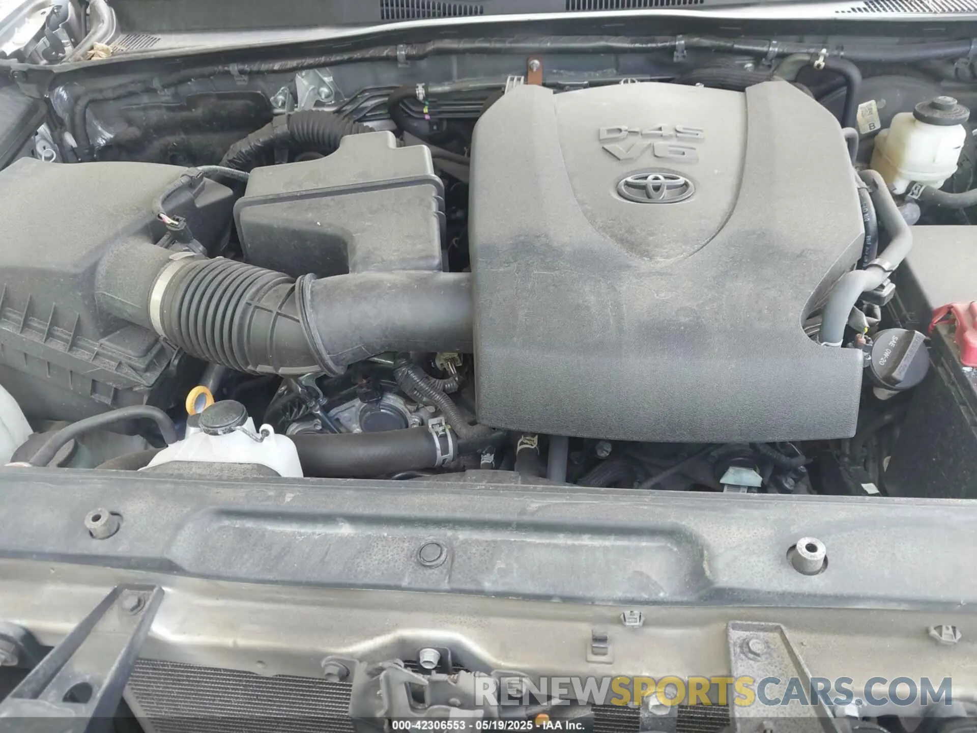 10 fotografías del automóvil dañado 3TYCZ5AN6NT053966 TOYOTA TACOMA 2022