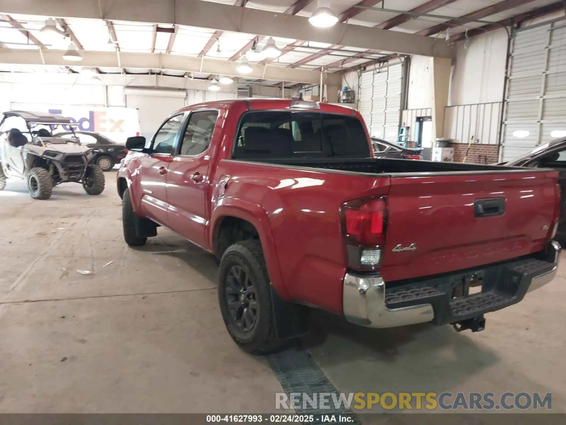 3 fotografías del automóvil dañado 3TYCZ5AN6NT087101 TOYOTA TACOMA 2022