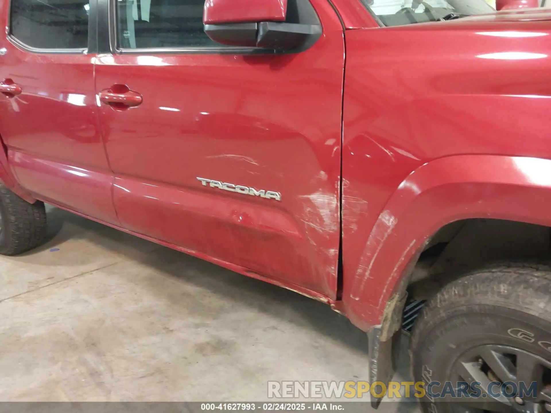 6 fotografías del automóvil dañado 3TYCZ5AN6NT087101 TOYOTA TACOMA 2022