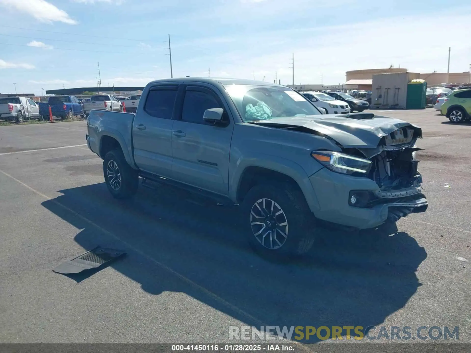1 fotografías del automóvil dañado 3TYCZ5AN6NT103877 TOYOTA TACOMA 2022