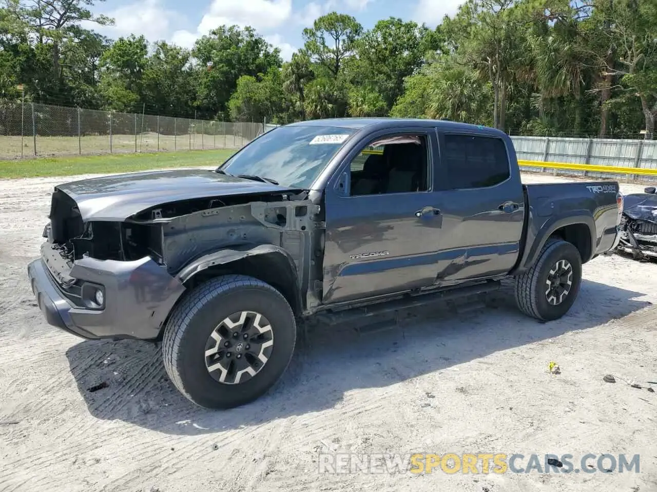 1 fotografías del automóvil dañado 3TYCZ5AN8NT091506 TOYOTA TACOMA 2022