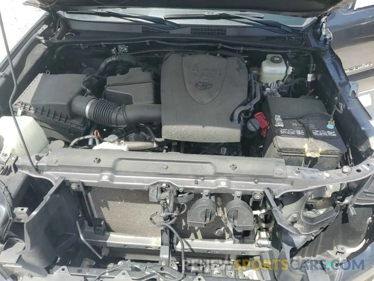 11 fotografías del automóvil dañado 3TYCZ5AN8NT091506 TOYOTA TACOMA 2022