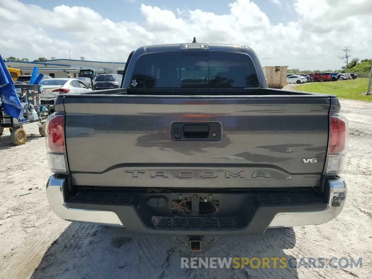 6 fotografías del automóvil dañado 3TYCZ5AN8NT091506 TOYOTA TACOMA 2022