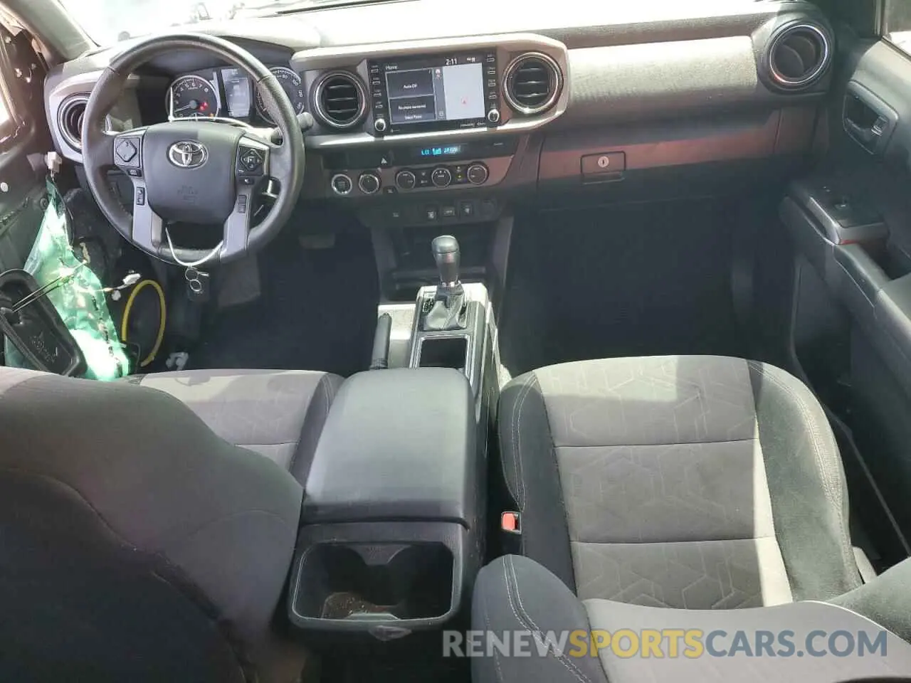8 fotografías del automóvil dañado 3TYCZ5AN8NT091506 TOYOTA TACOMA 2022