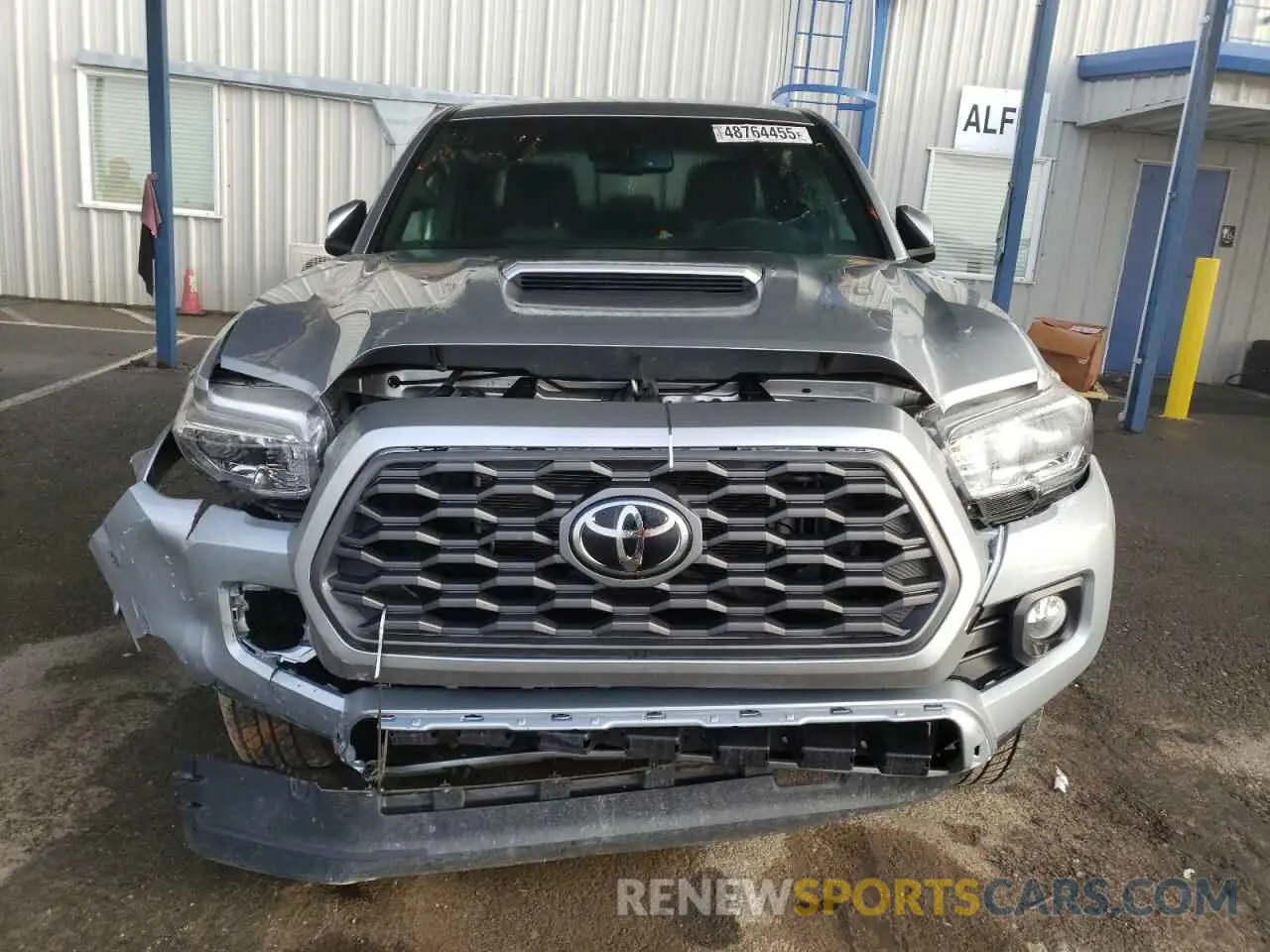5 fotografías del automóvil dañado 3TYCZ5AN8NT103234 TOYOTA TACOMA 2022