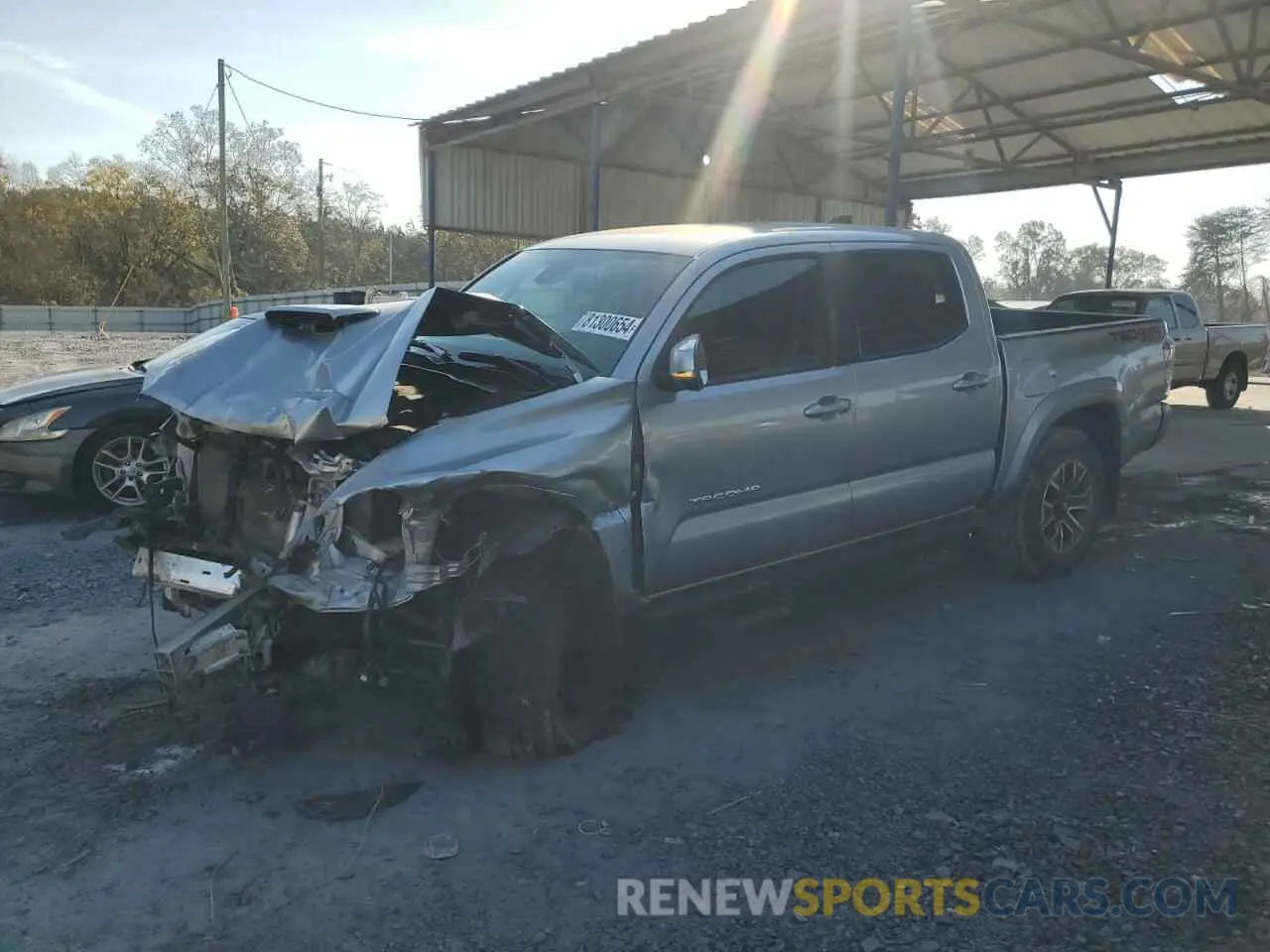 1 fotografías del automóvil dañado 3TYCZ5ANXNT054876 TOYOTA TACOMA 2022